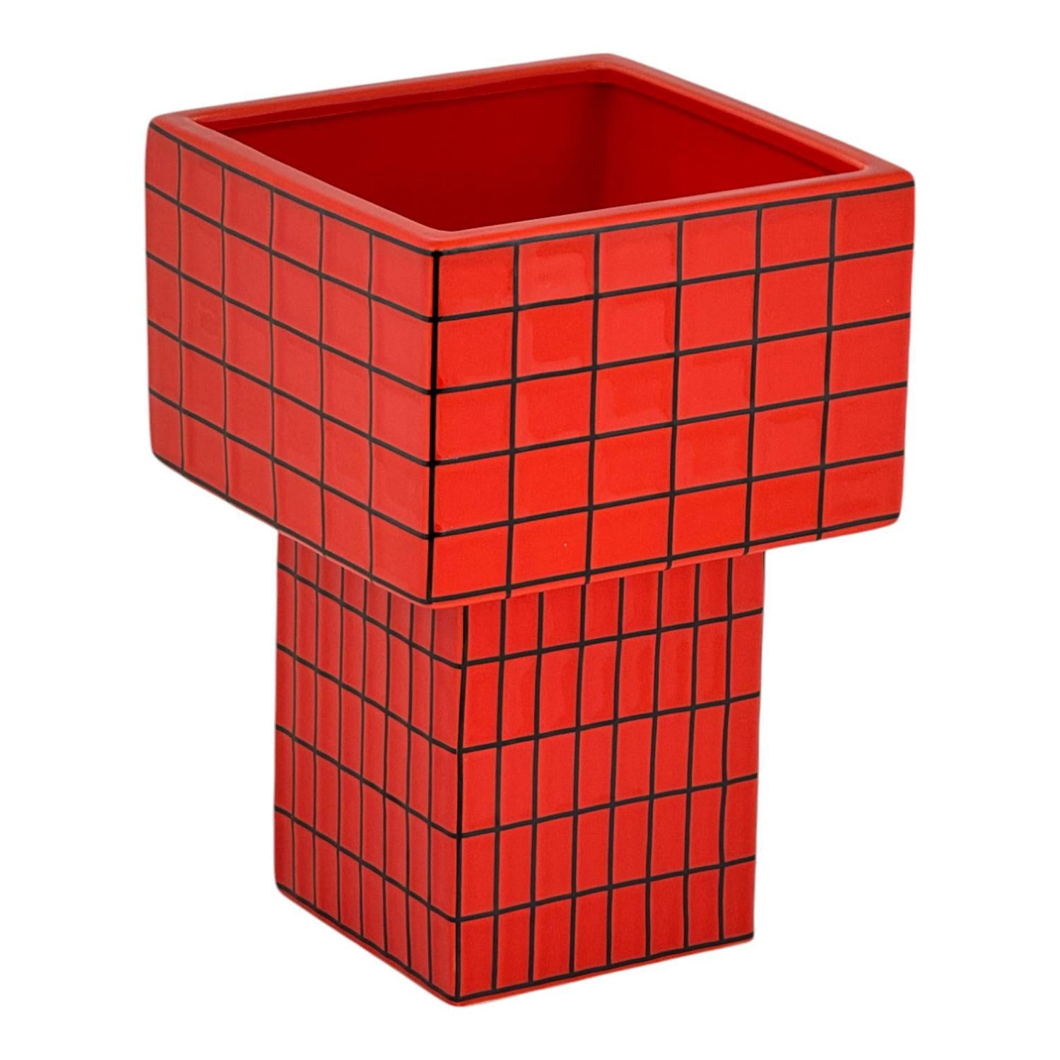 Centro De Mesa 14X14X21  Rojo F251 Jn