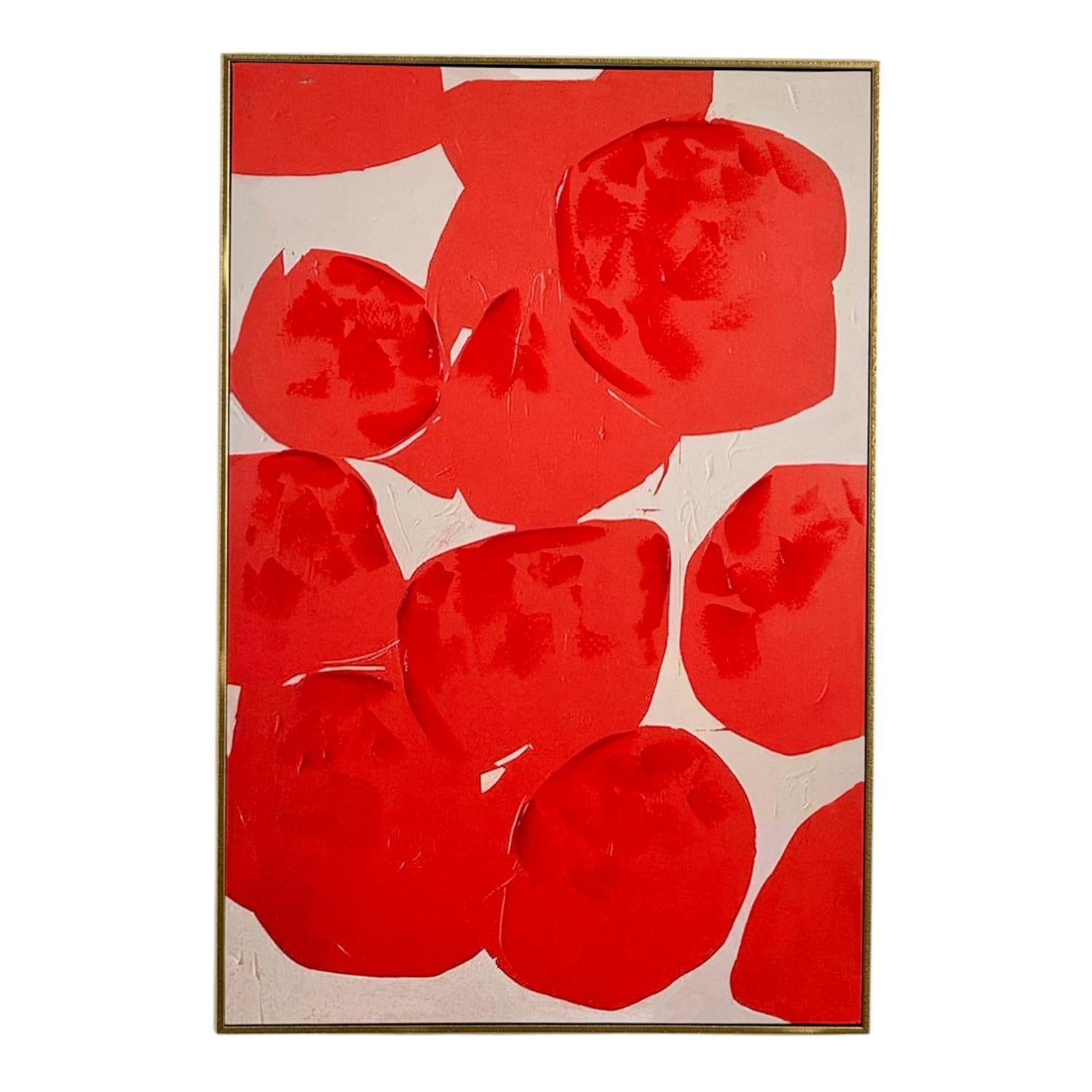 Cuadro 62X92 Rojo F251