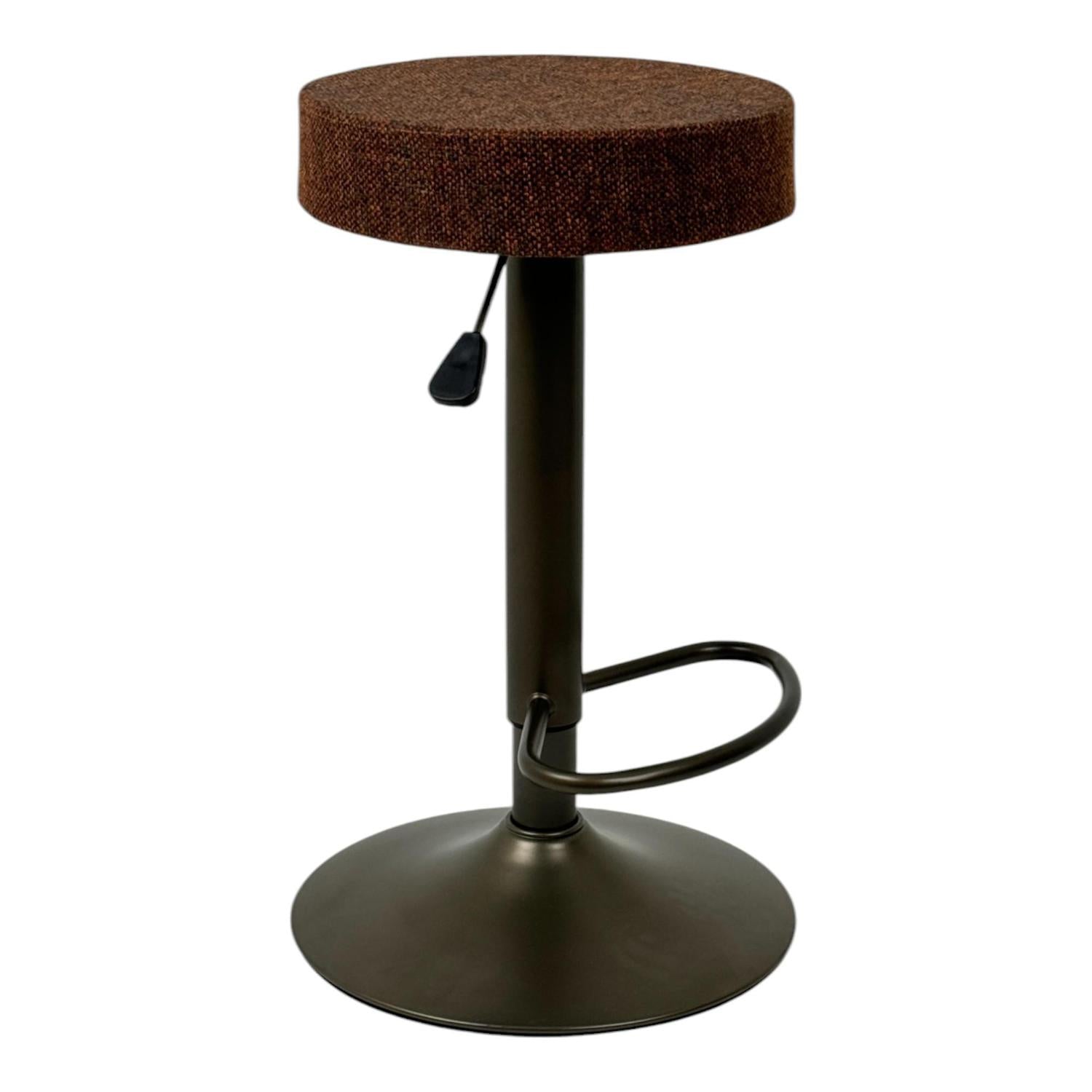 Silla Bar Logan 38.5X35 Café F251