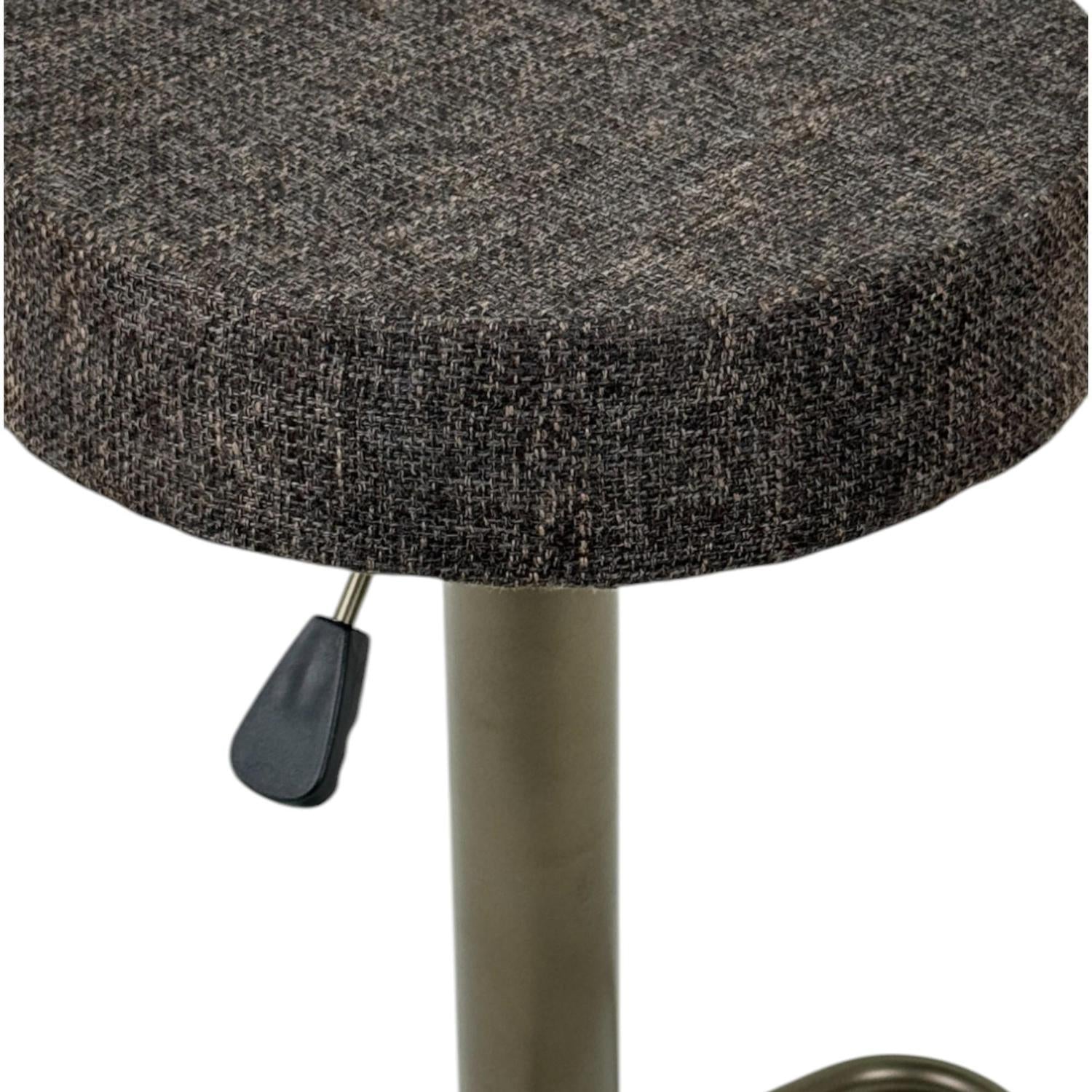 Silla Bar Logan 38.5X35 Café Oscuro F251