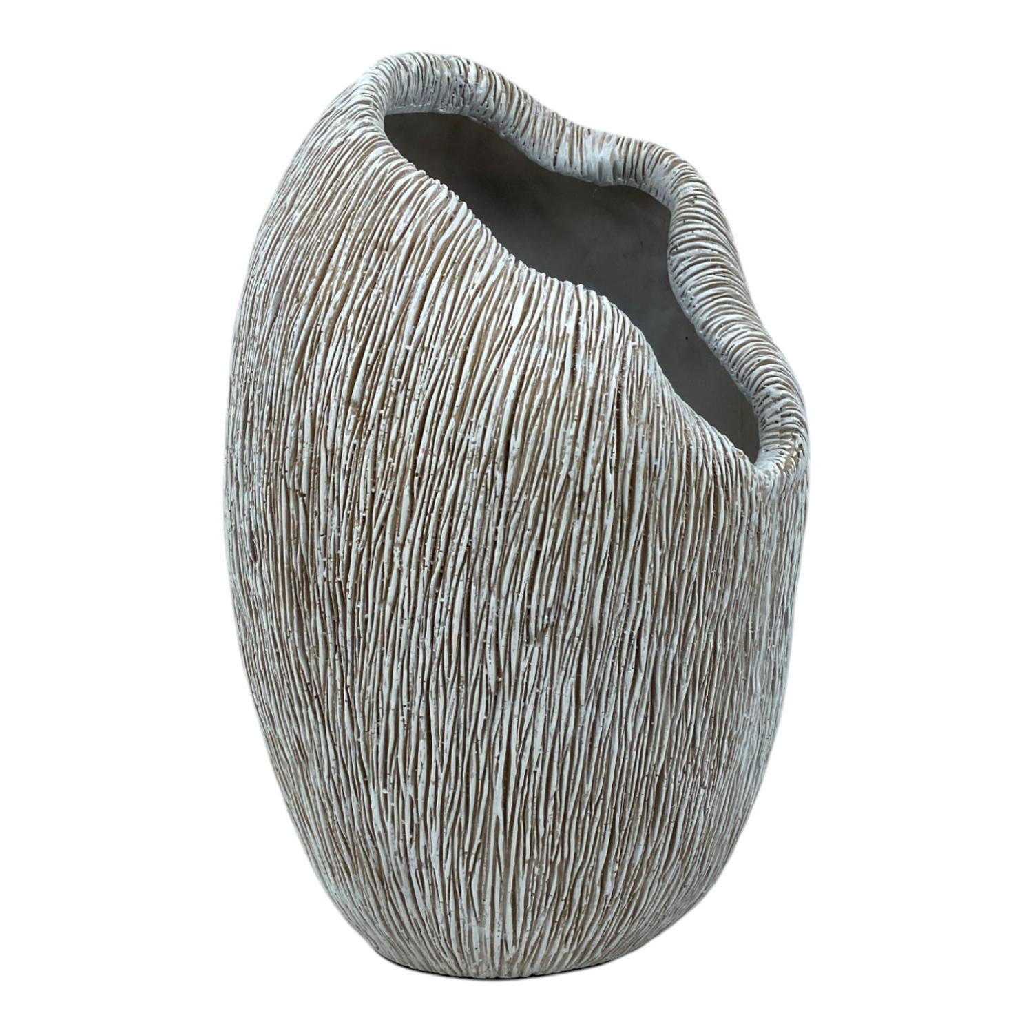 Jarrón 16X18X27  Plata F251