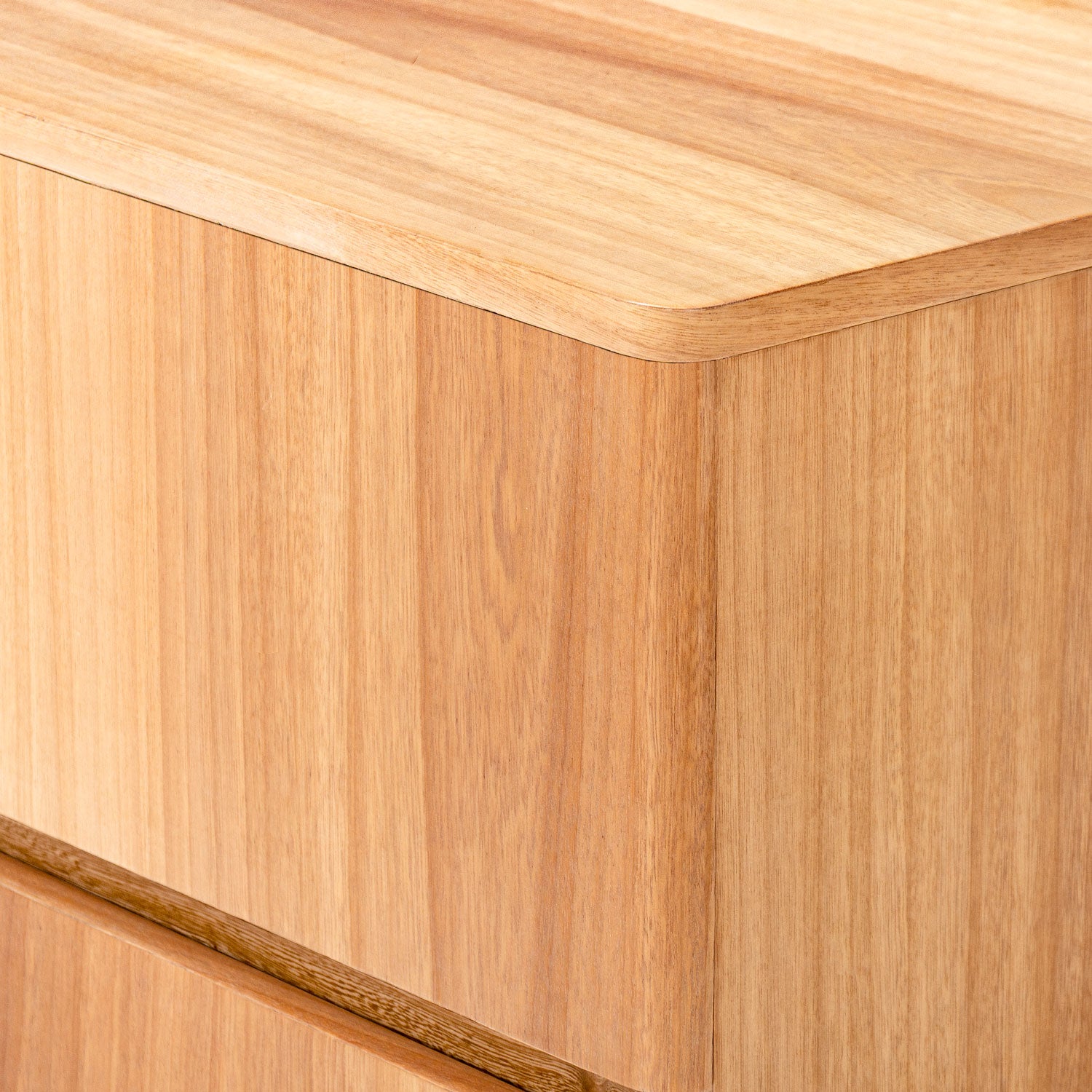 Mesa de Noche Harrison Natural 2 Gavetas