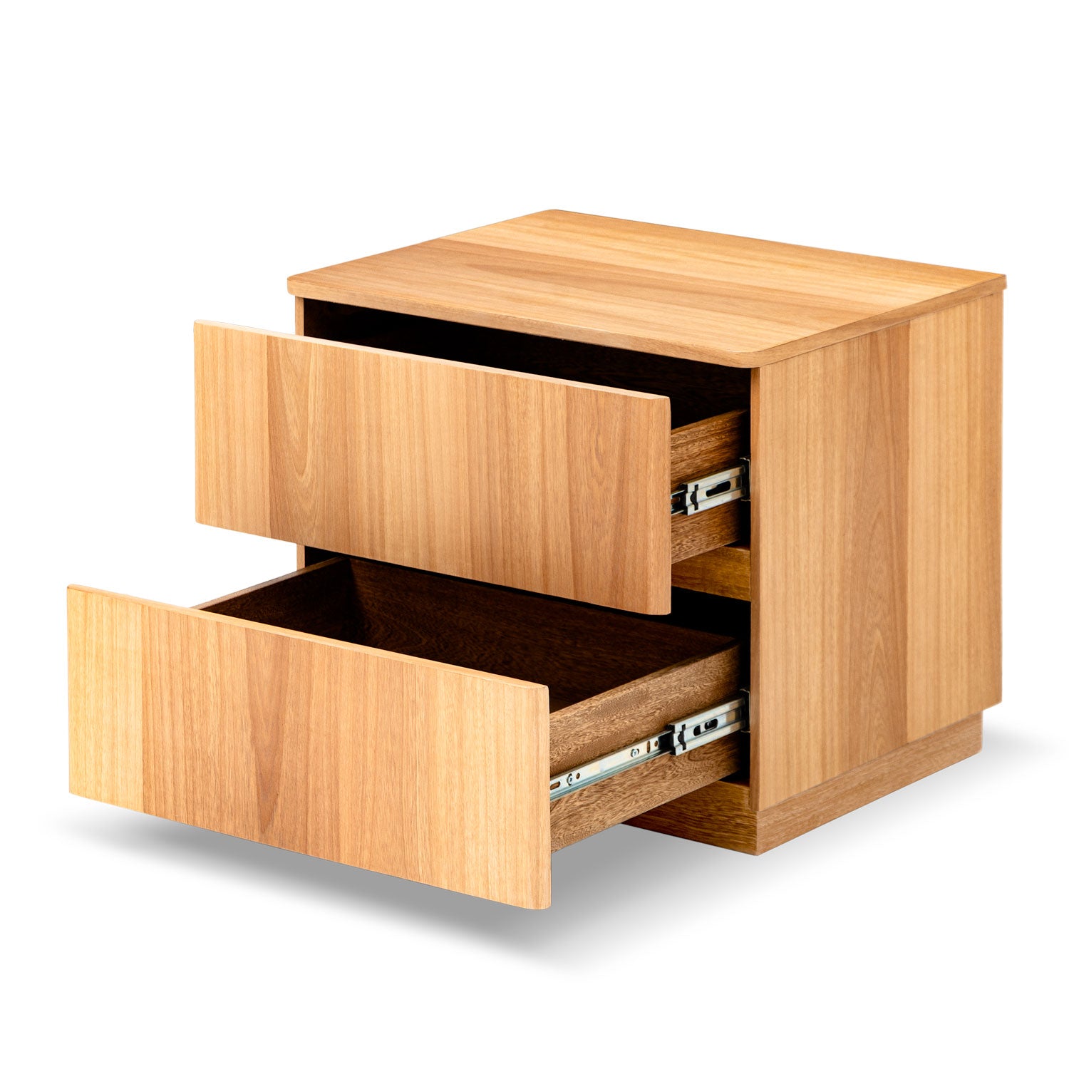 Mesa de Noche Harrison Natural 2 Gavetas