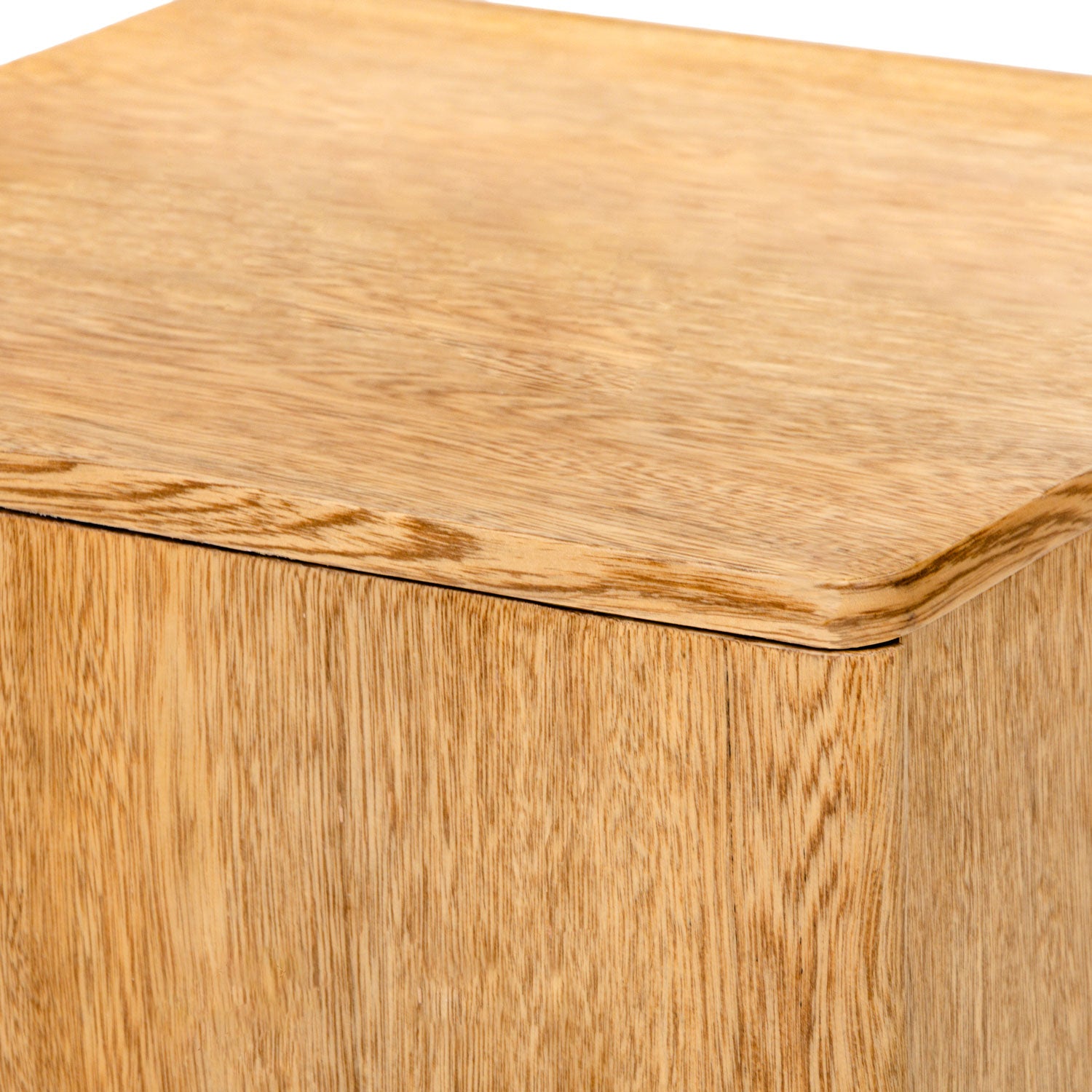 Mesa de Noche Harrison Natural 3 Gavetas 38 cm