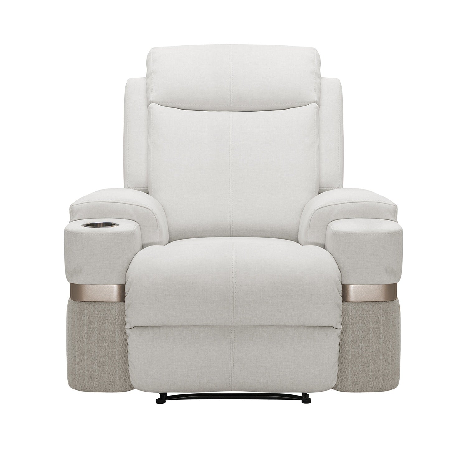 Silla Reclinable Dior Eurolino Blanco Puro, Champaña Eléctrica