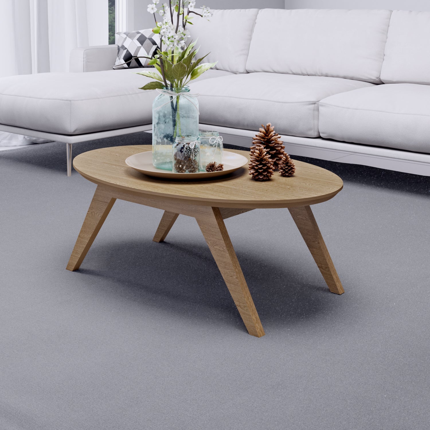 Mesa De Centro Lexus Natural*