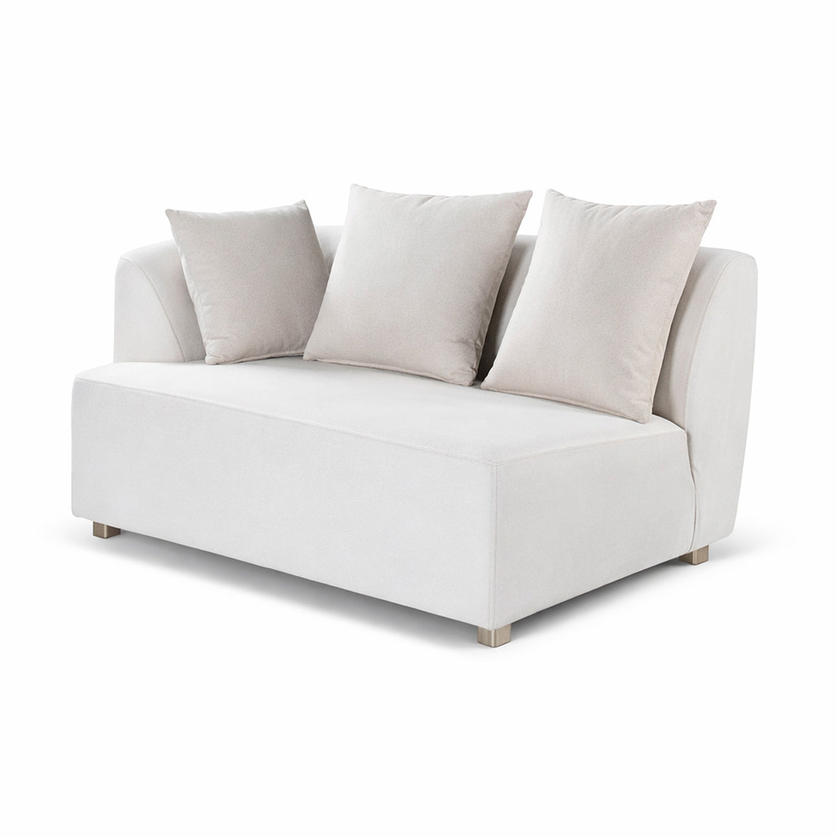 Sala Funcional Torino Velvet Serena Beige, Champana