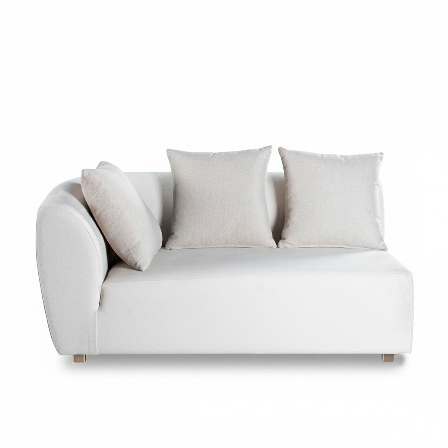 Sala Funcional Torino Velvet Serena Beige, Champana