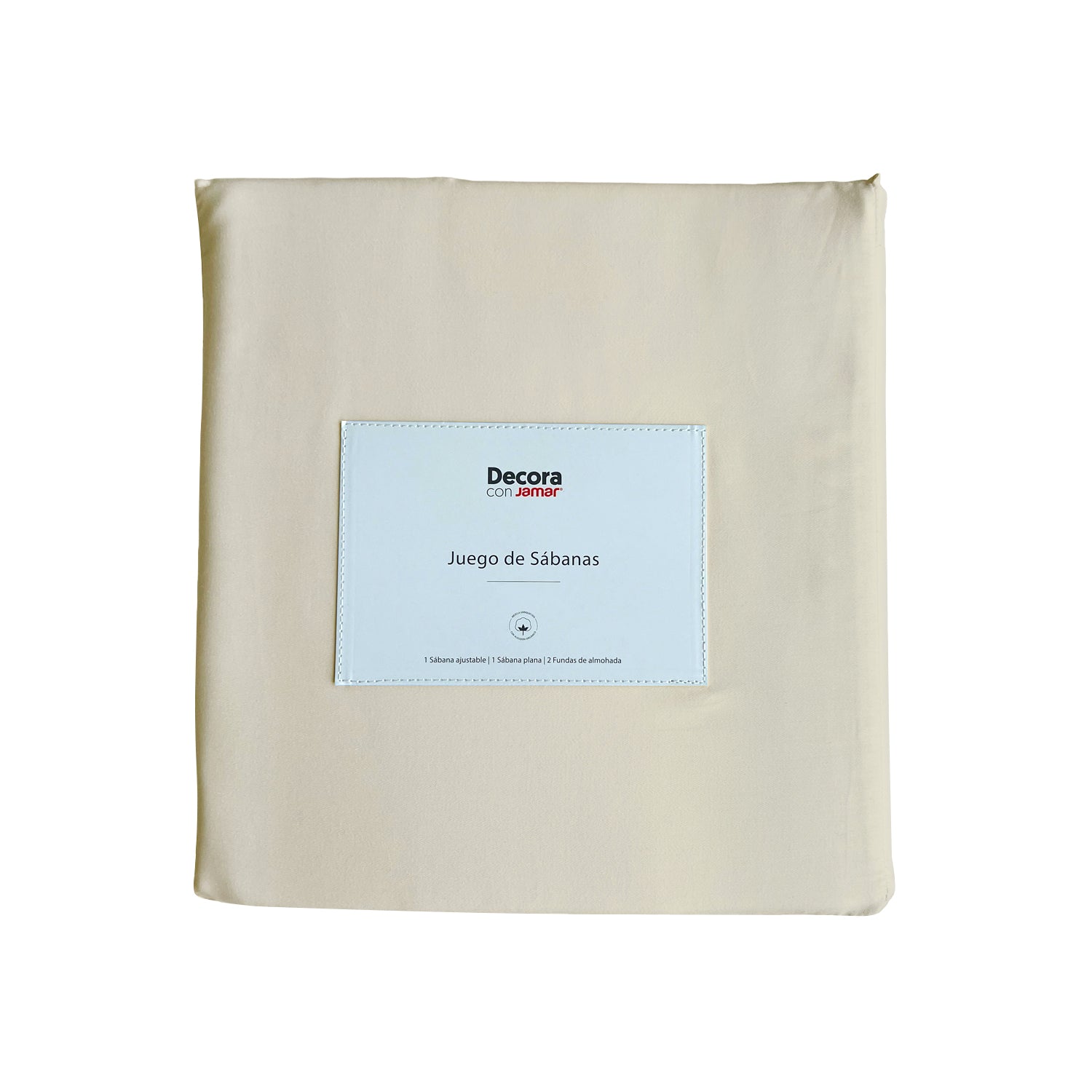 Jgosabana Beige Doble 100% Alg
