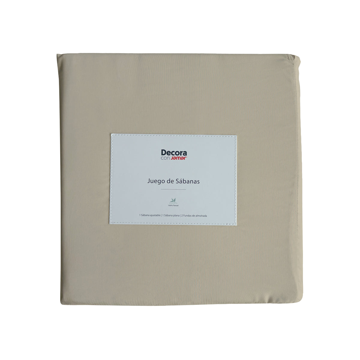 Jgosabana Taupe Sencillo 100% Tencel
