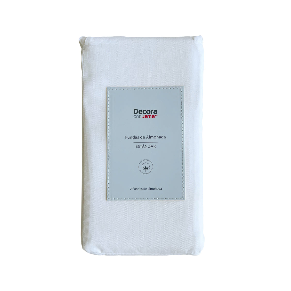Funda Almohada Blanco 49X69Cm 100% Alg