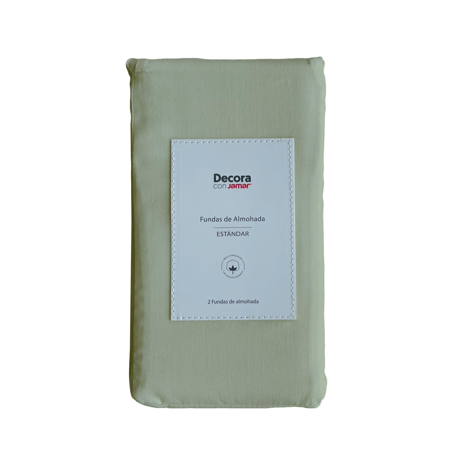 Funda Almohada Gris Aqua 49X69 100% Alg