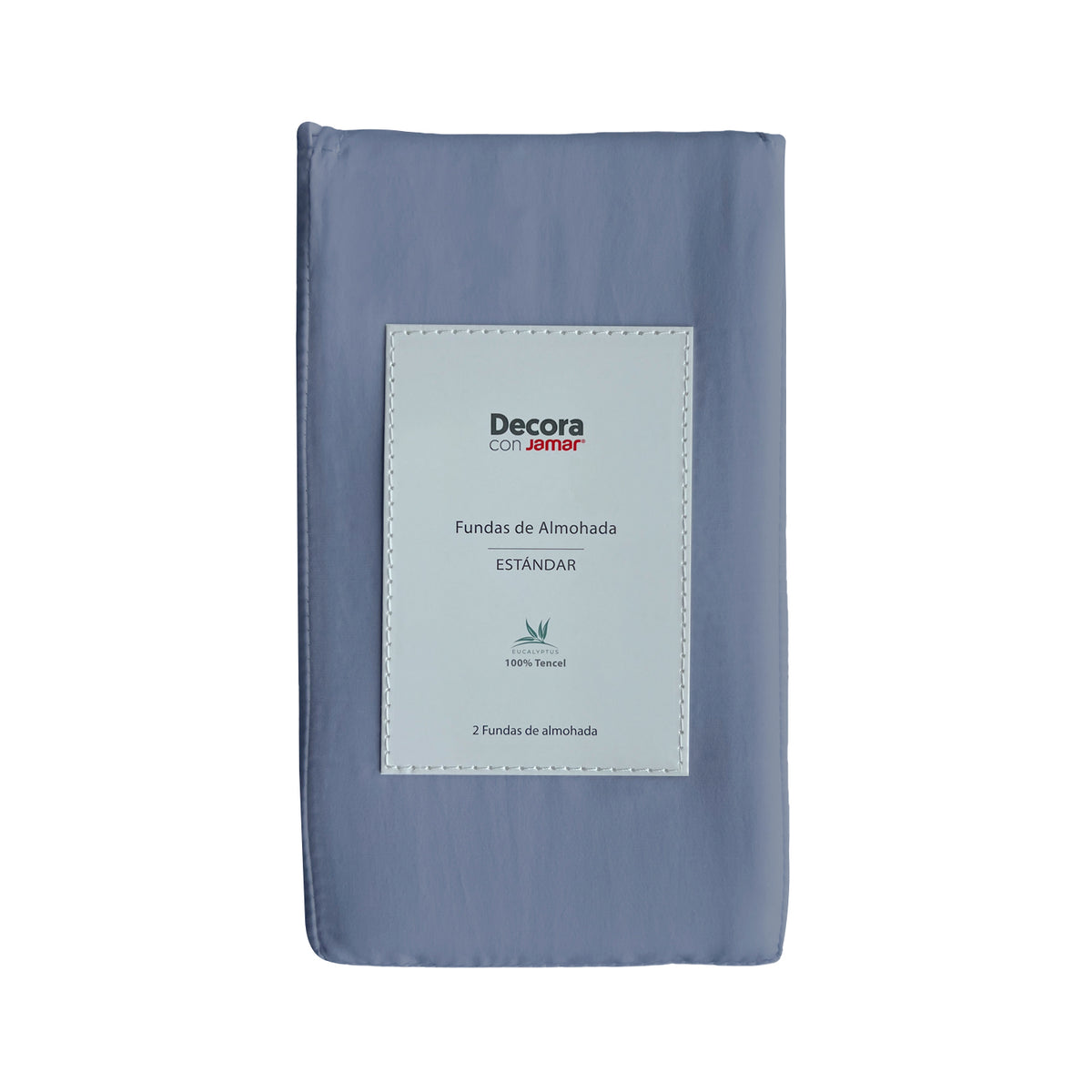 Funda Almohada Azul 49X69Cm 100% Tencel