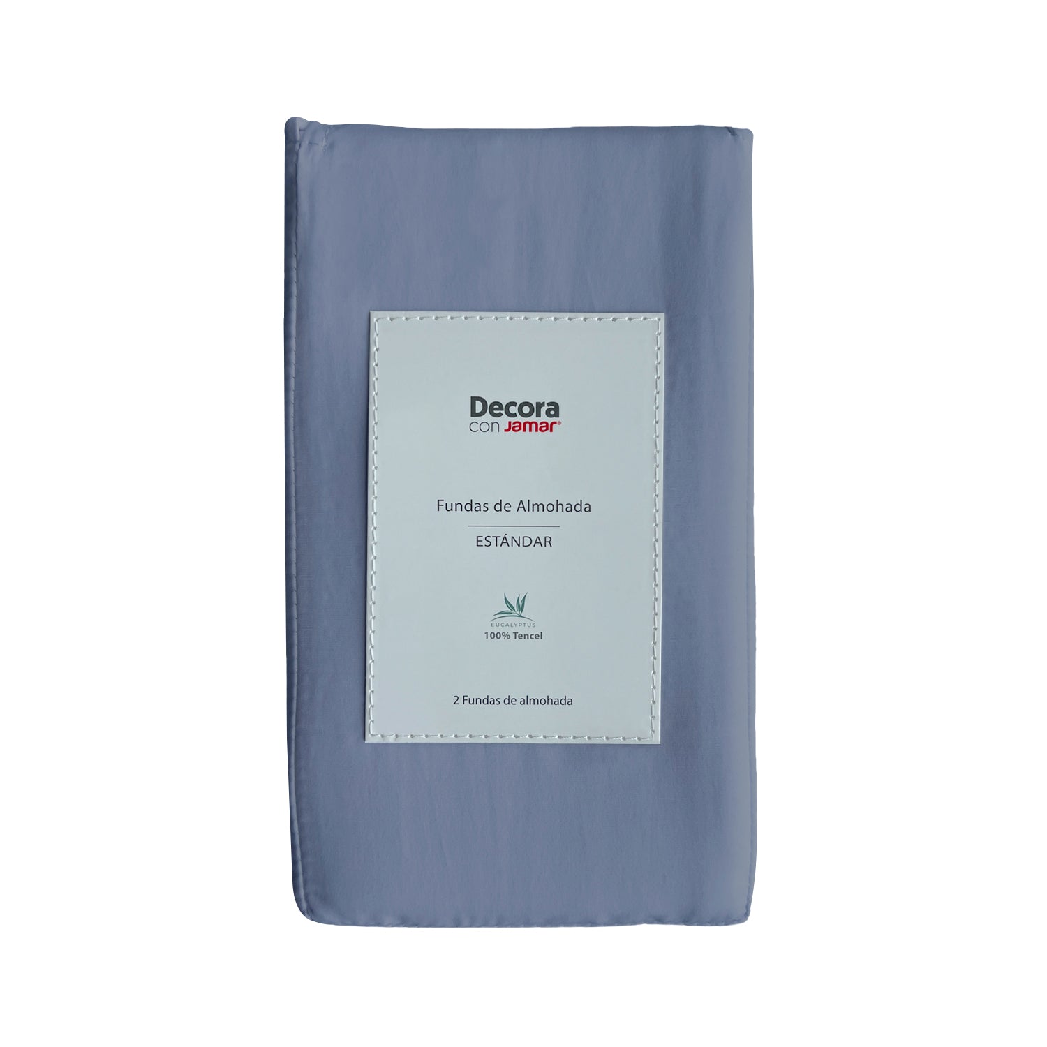 Funda Almohada Azul 49X69Cm 100% Tencel
