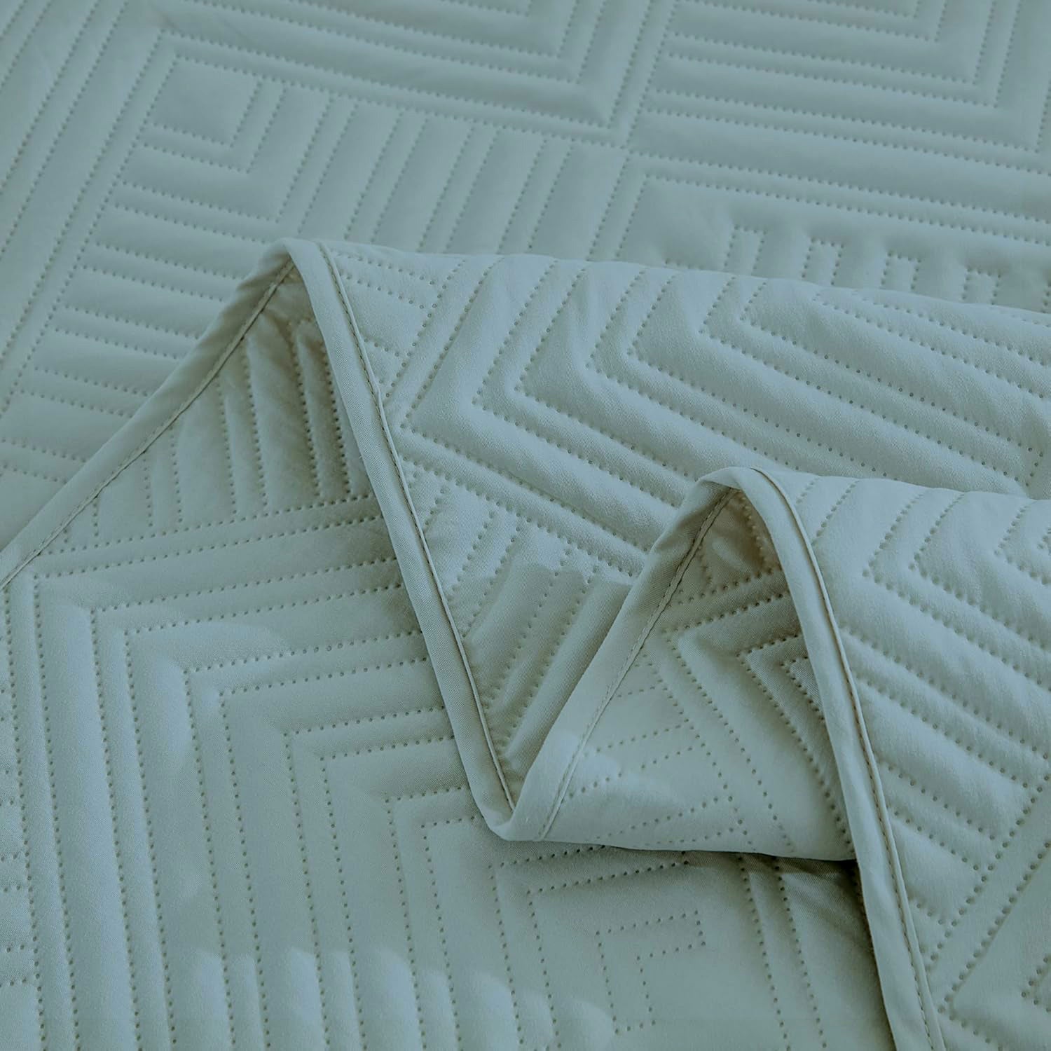 Cubrelecho Gris Aqua Sencillo Micrf 100%