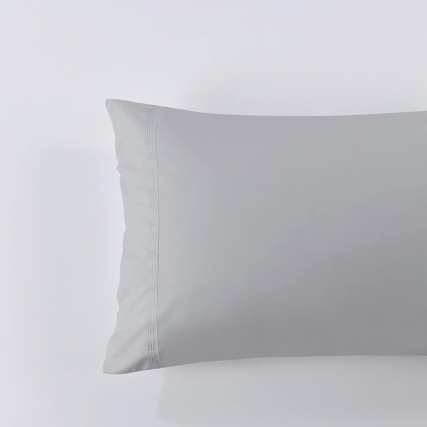 Funda Almohada Gris 49X69Cm 100% Alg