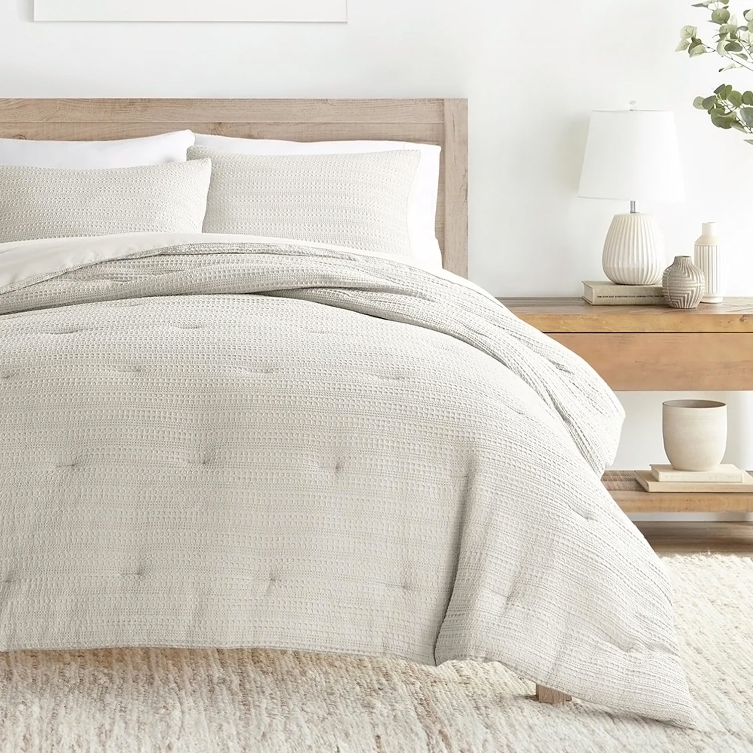 Edredon Taupe Extradoble Microfibra