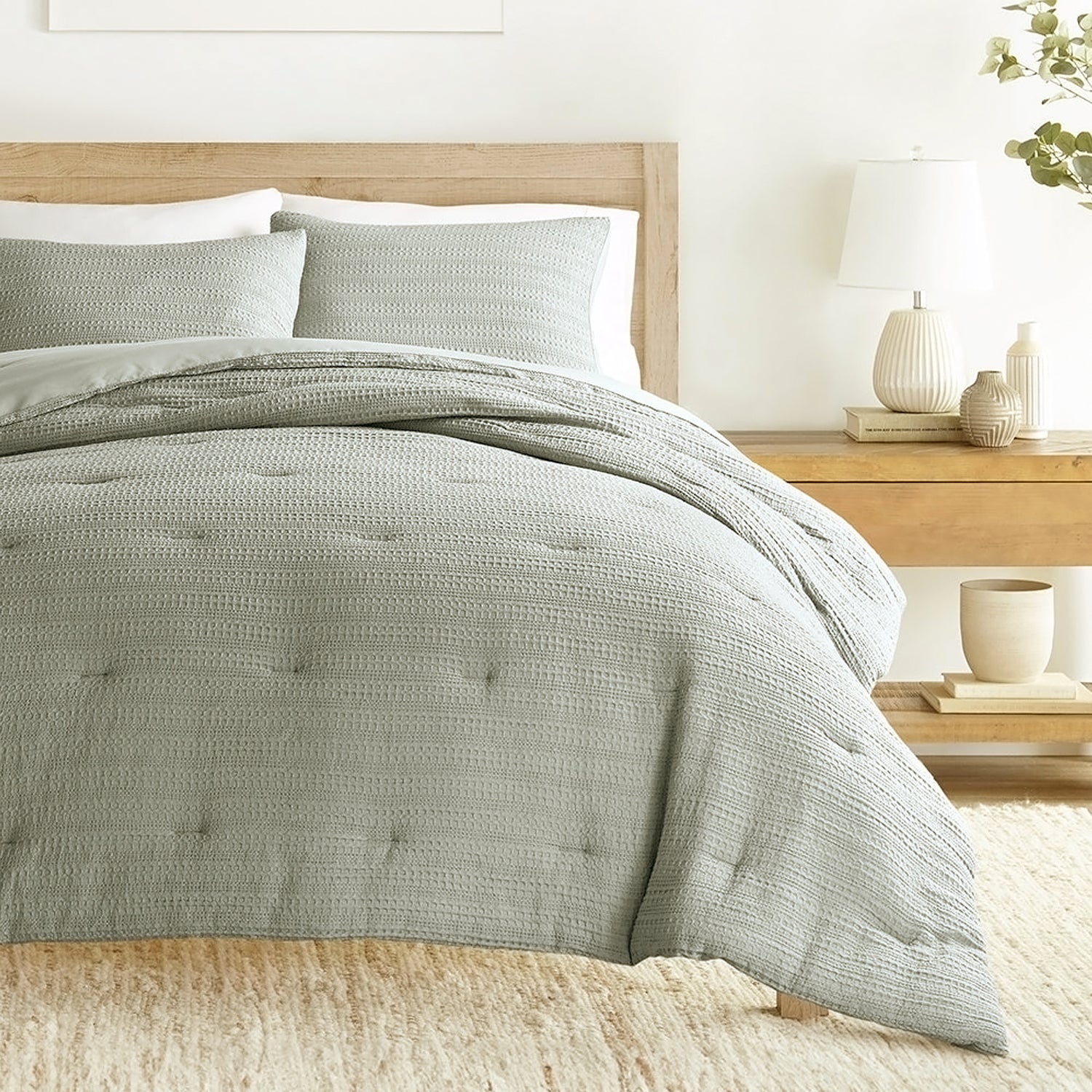 Edredon Gris Aqua Extradoble Micrf
