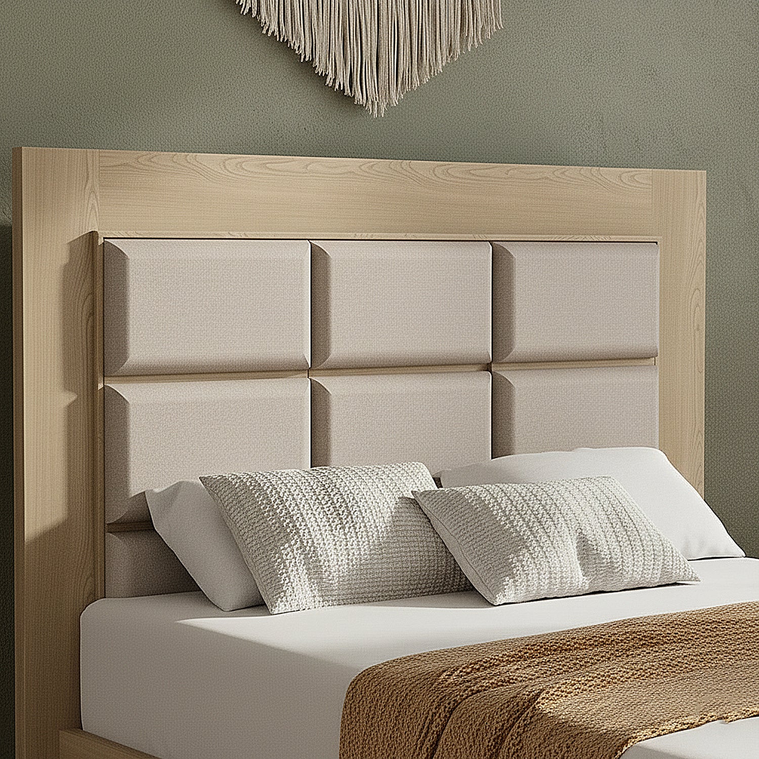 Cama Doble Turin Eurolino Arena, Natural