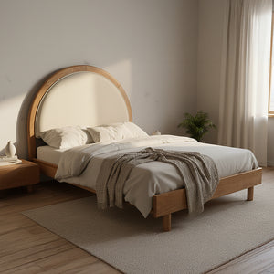Cama Doble Porter  Eurolino Arena, Natural