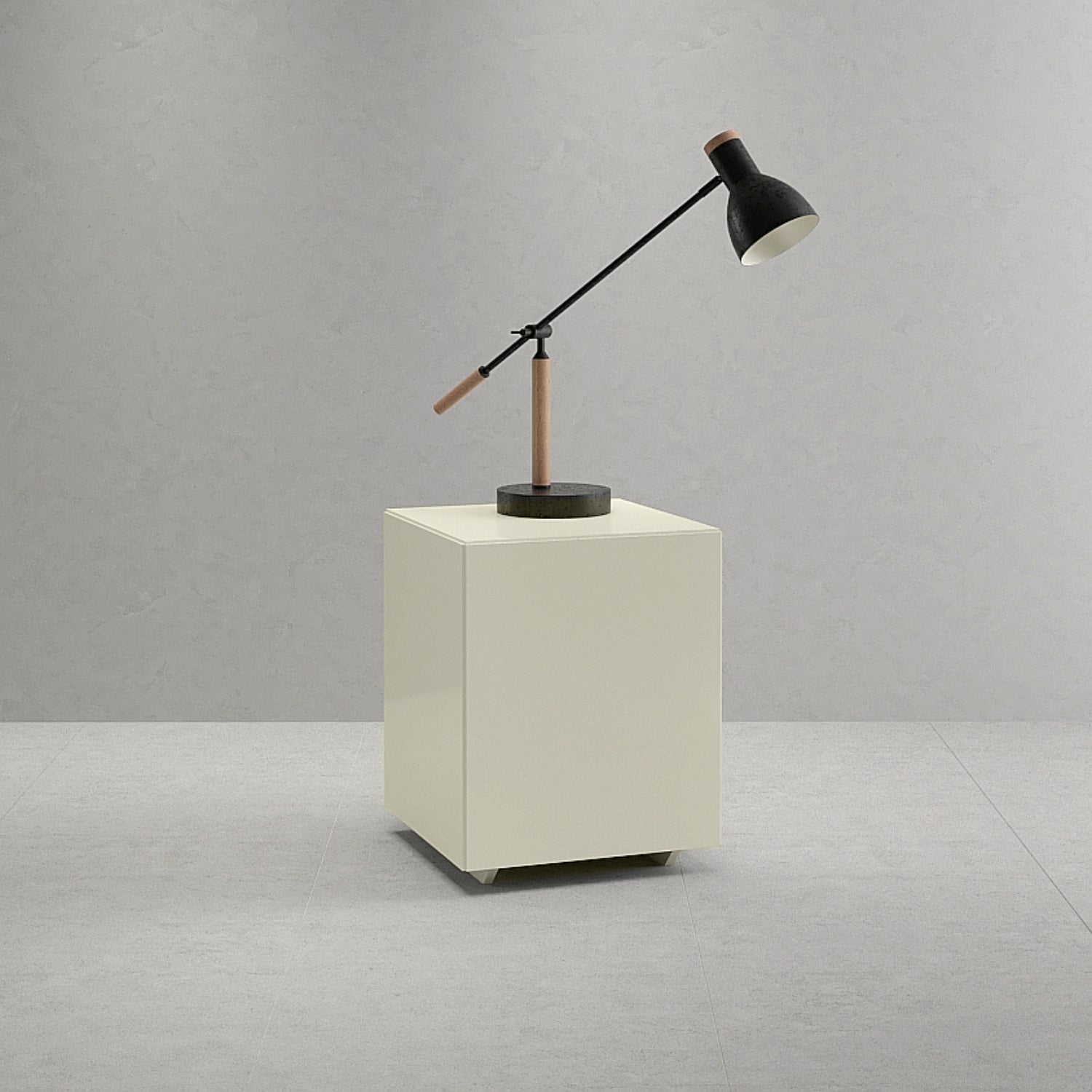 Mesa Auxiliar Kansas Off White