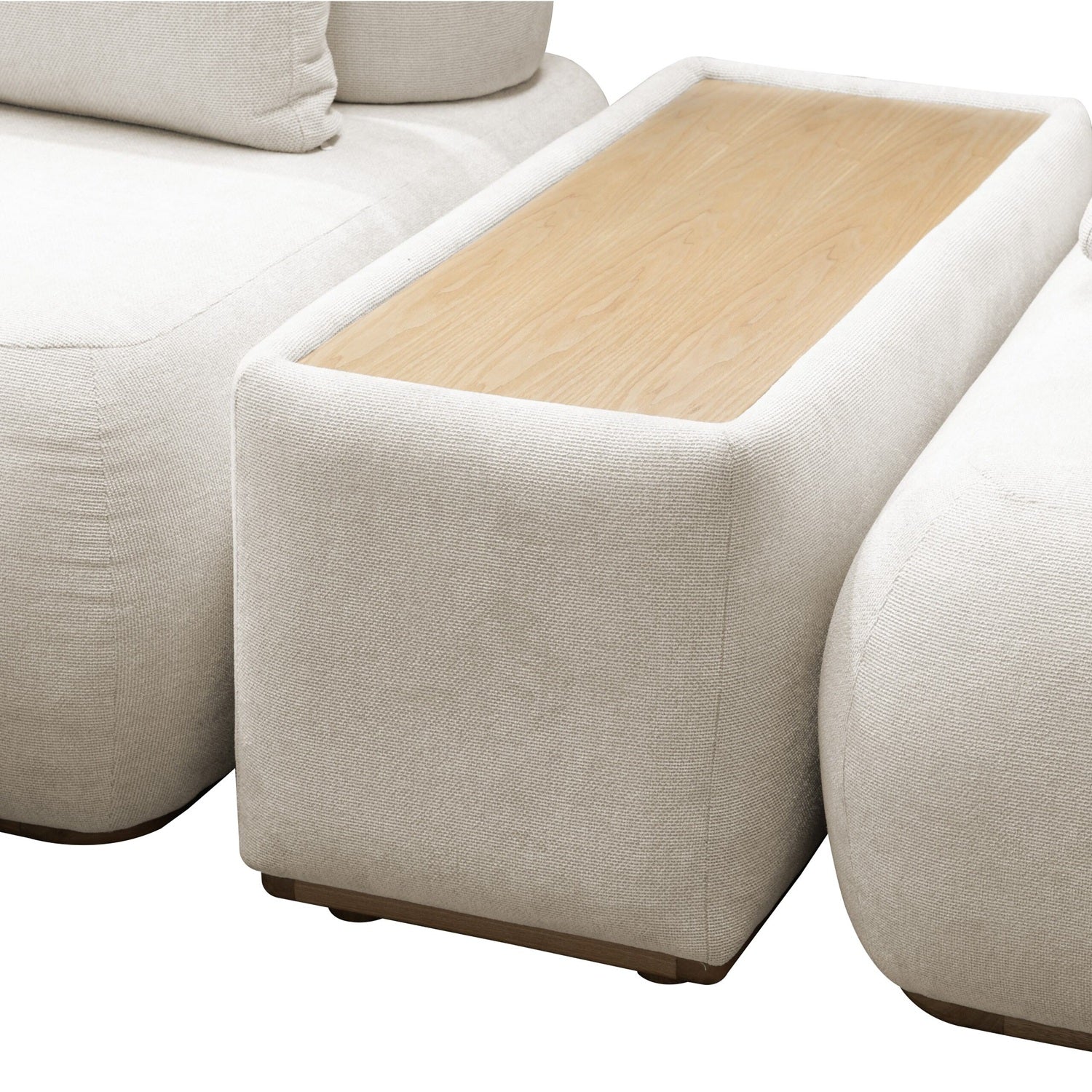 Sala Funcional Carter Chenille Impetu Beige, Natural