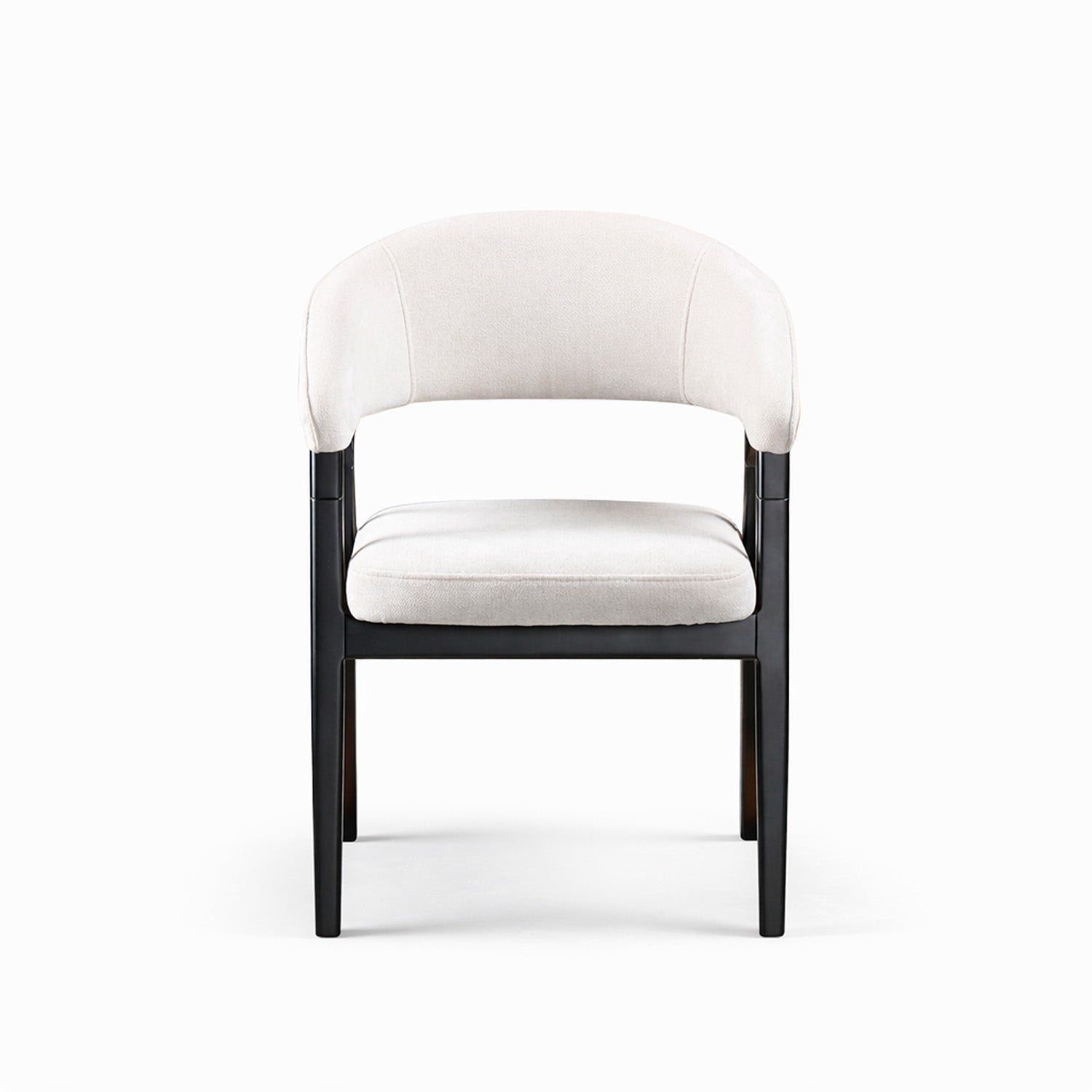 Comedor 6 Puestos Vicka Chenille Impetu Beige, Negro