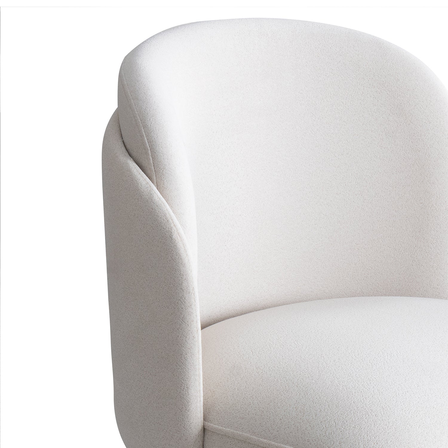 Comedor 6 Puestos Torino Velvet Serena Beige, Champaña Cubierta Marmolizada