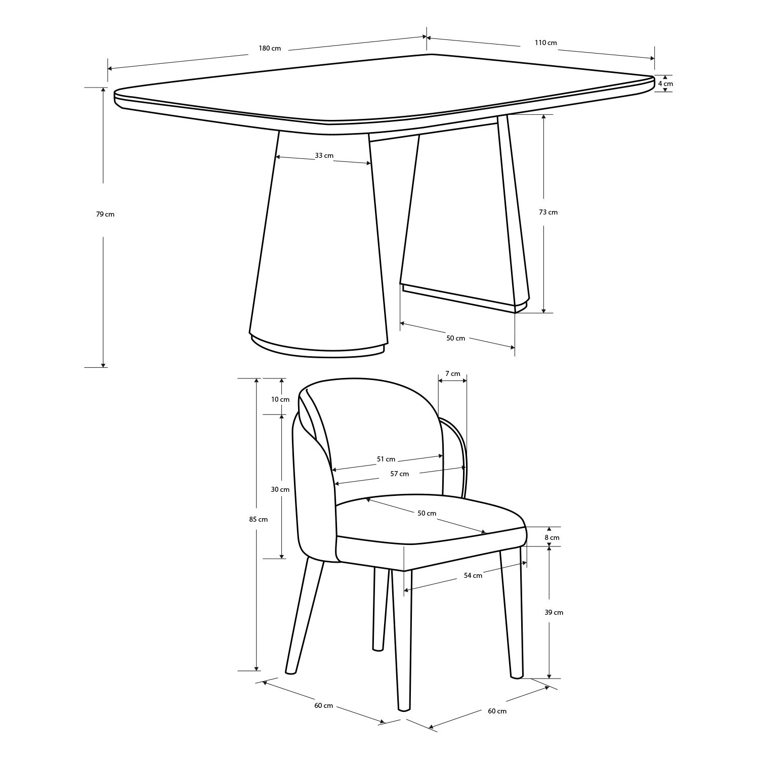 Comedor 6 Puestos Torino Velvet Serena Beige, Champaña Cubierta Marmolizada