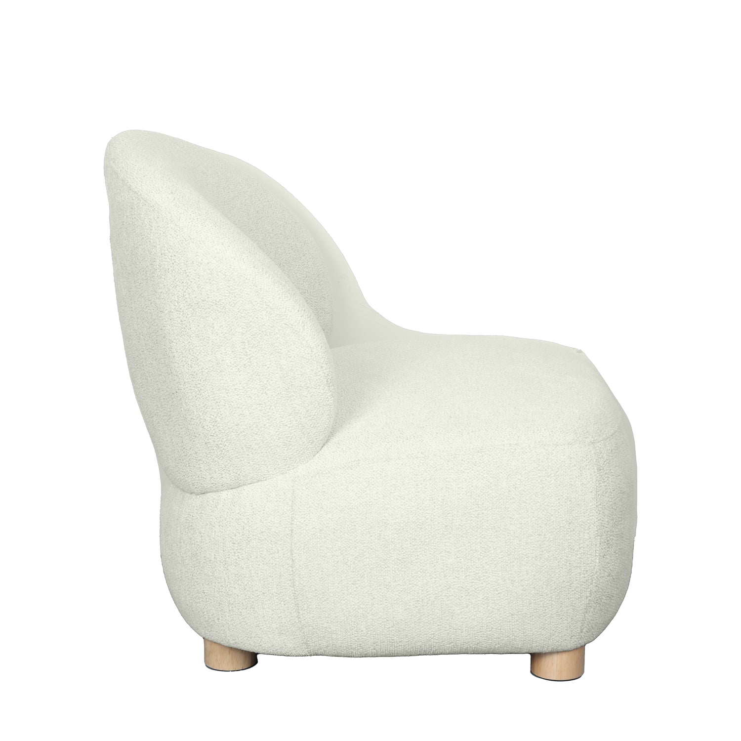 Poltrona Fendi Chenille Marfil