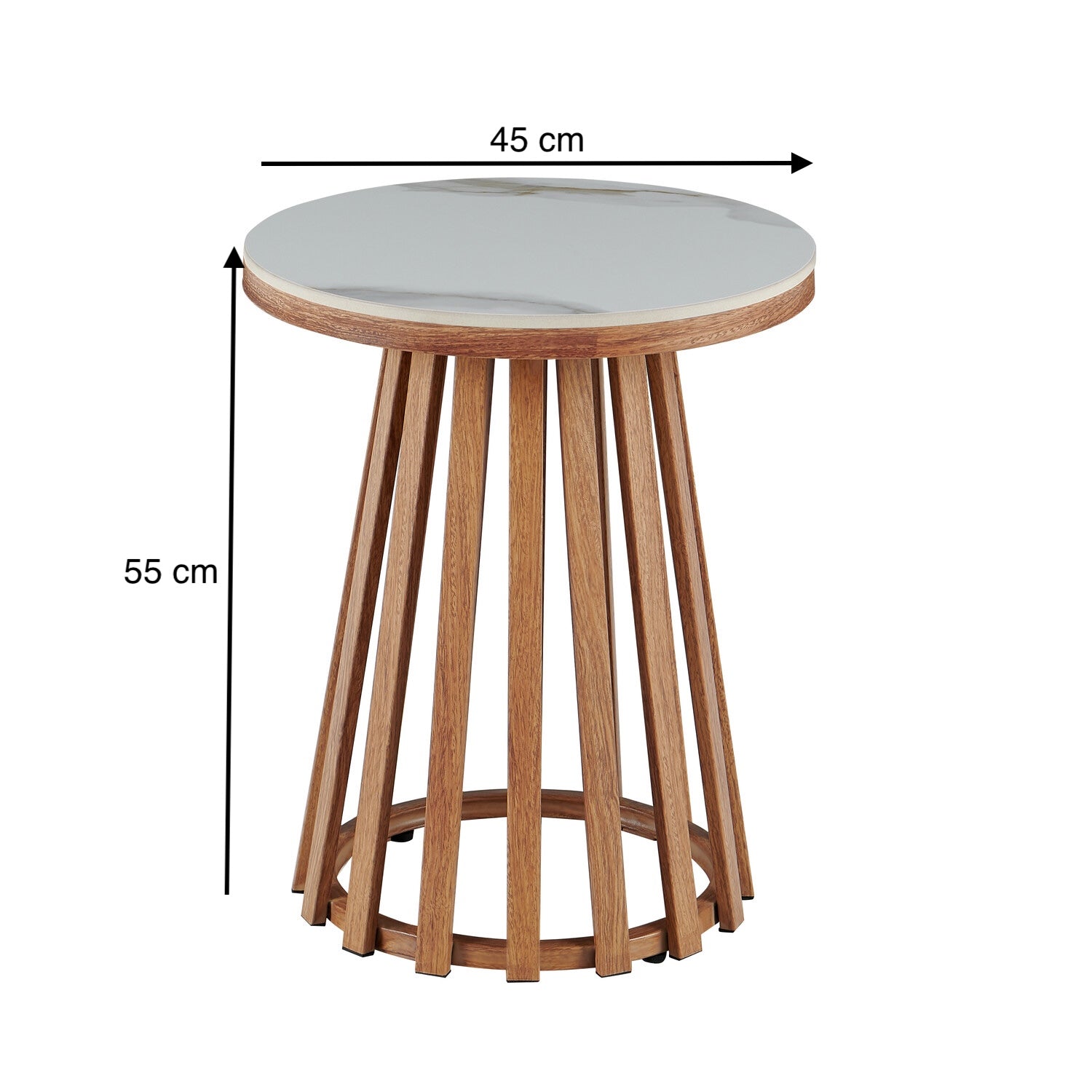 Mesa Auxiliar Donato Natural Claro Sint