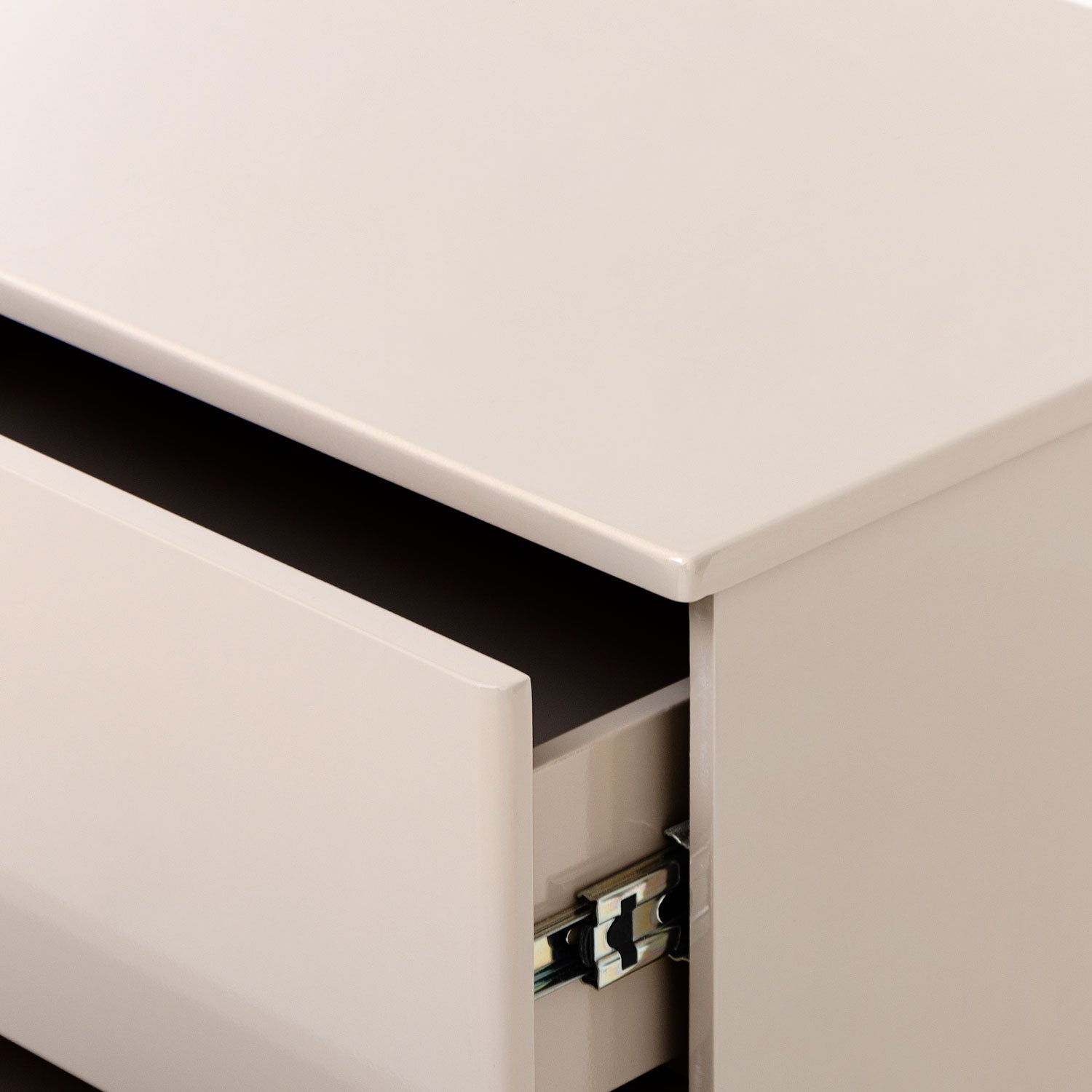 Mesa de Noche Harrison Latte, Taupe Perla