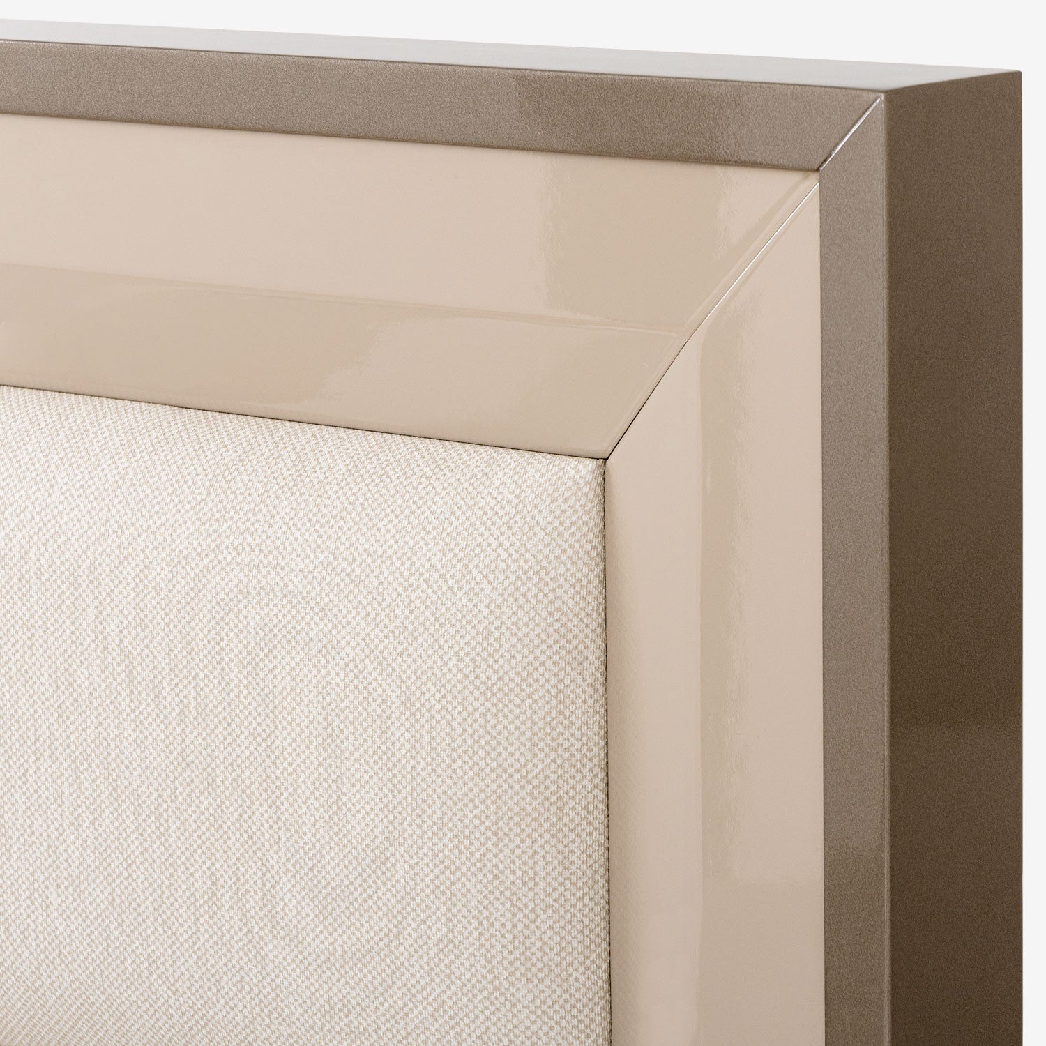 Cama Doble Bulgari Eurolino Beige, Latte, Taupe Perla