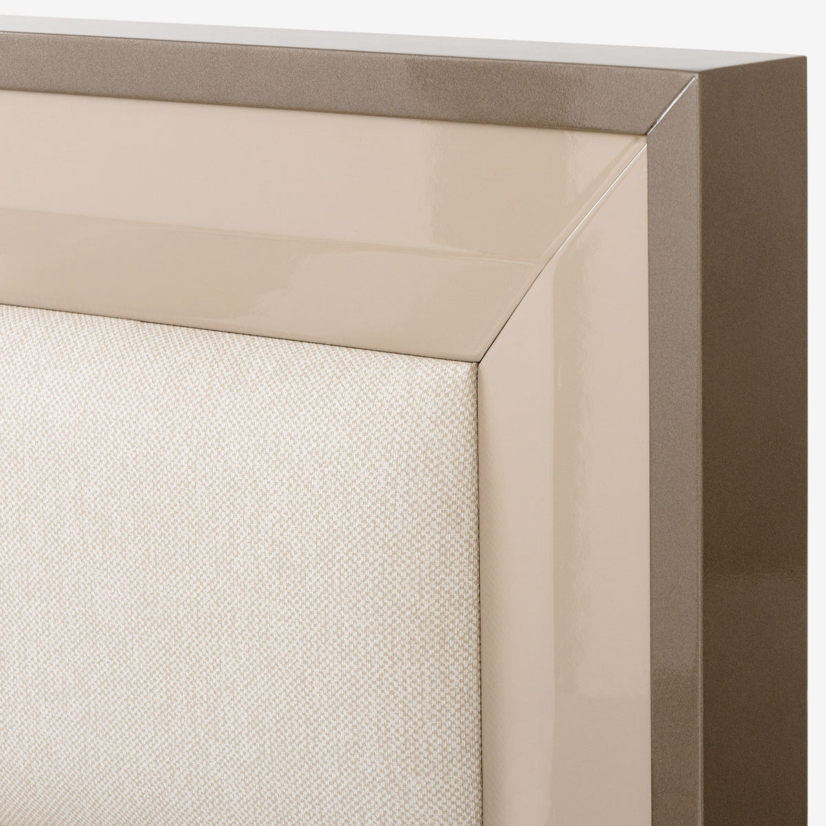 Alcoba Queen Bulgari Eurolino Beige Latte, Taupe