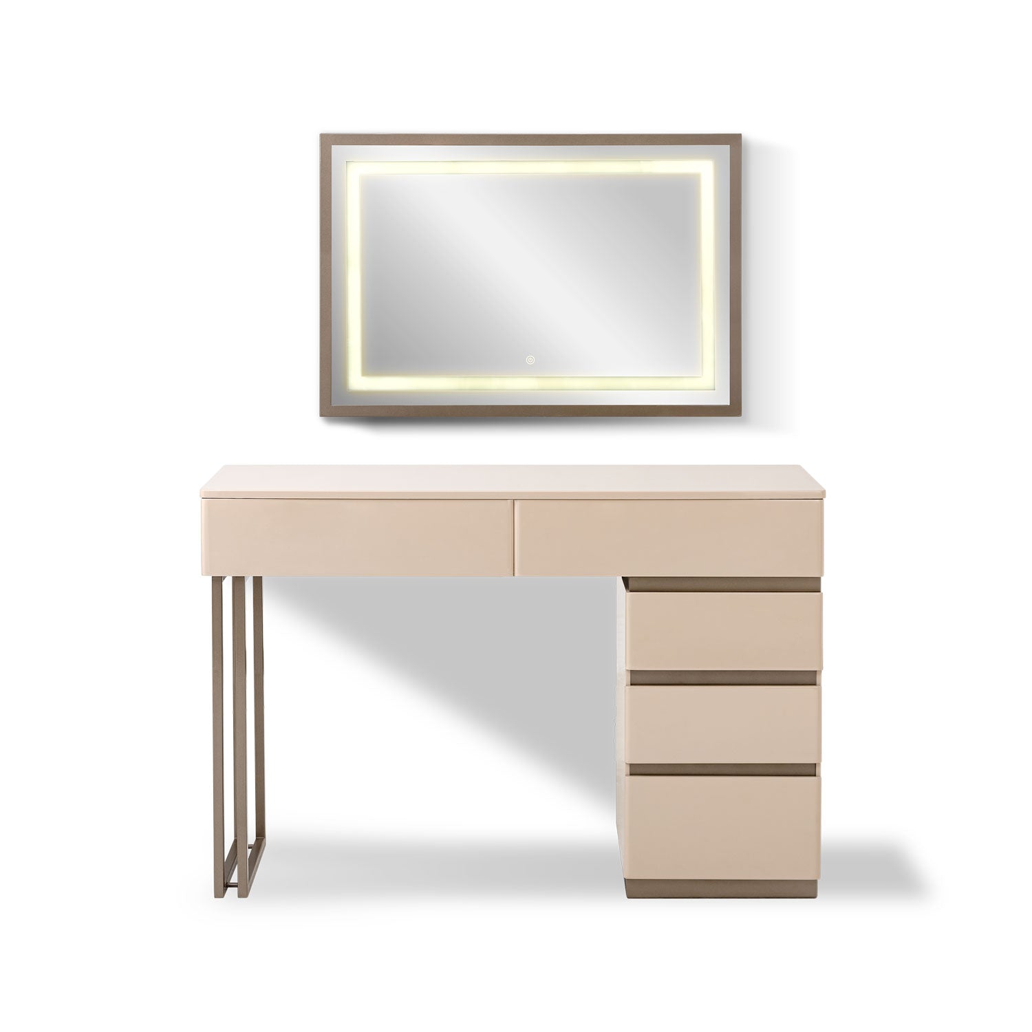 Tocador Harrison Latte, Taupe Perla