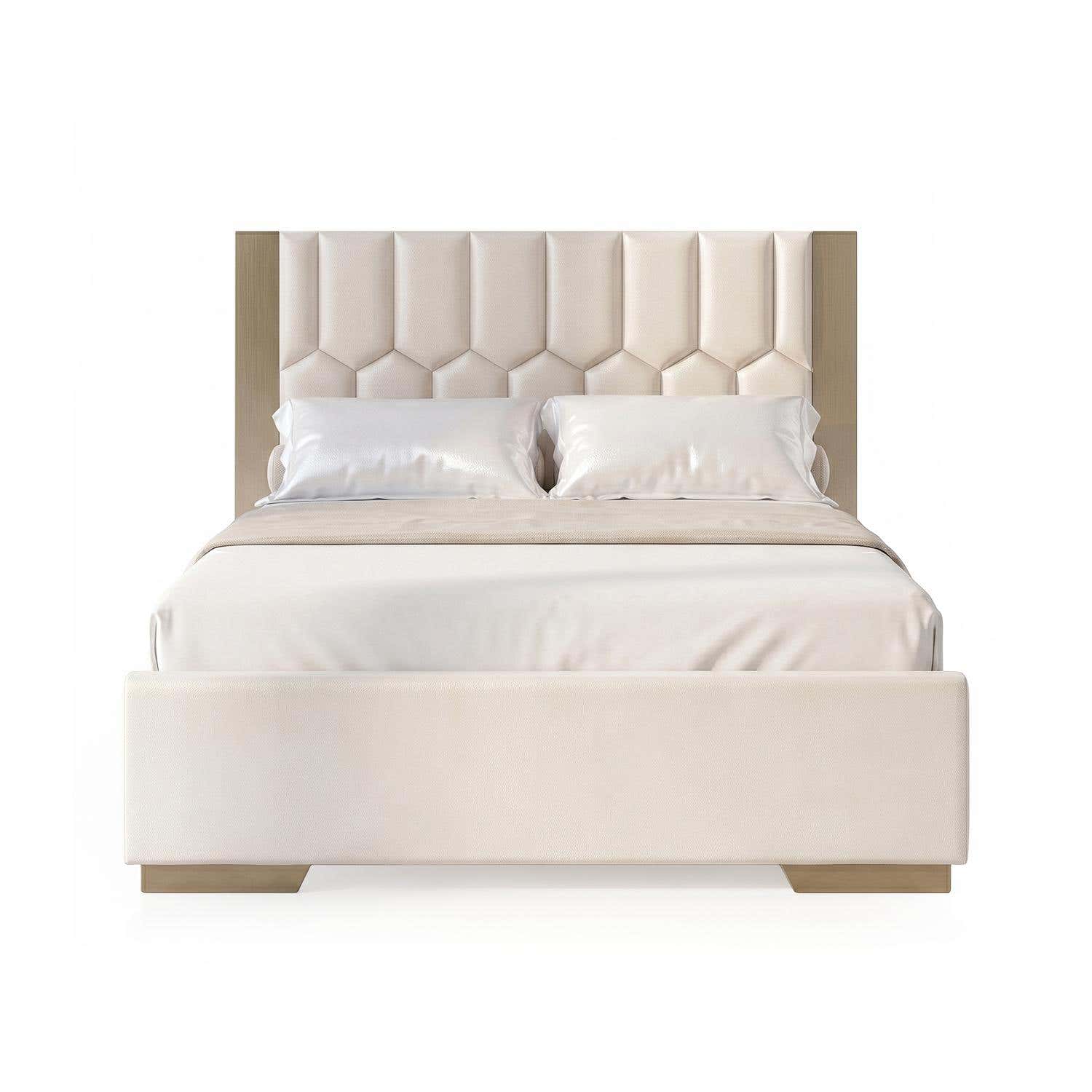 Cama Queen Orus Premier Perla, Champaña