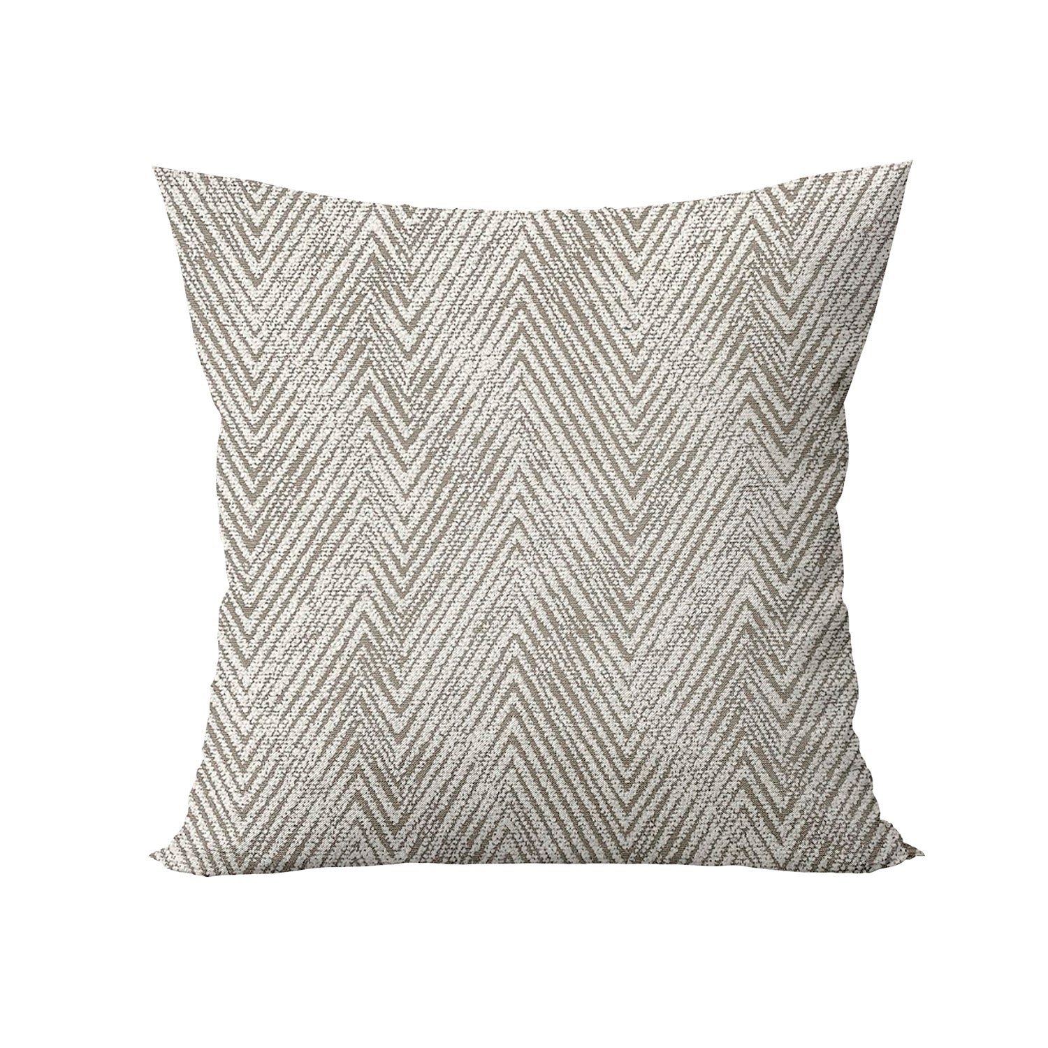 Cojin 45X45 Rosales Zigzag Beige