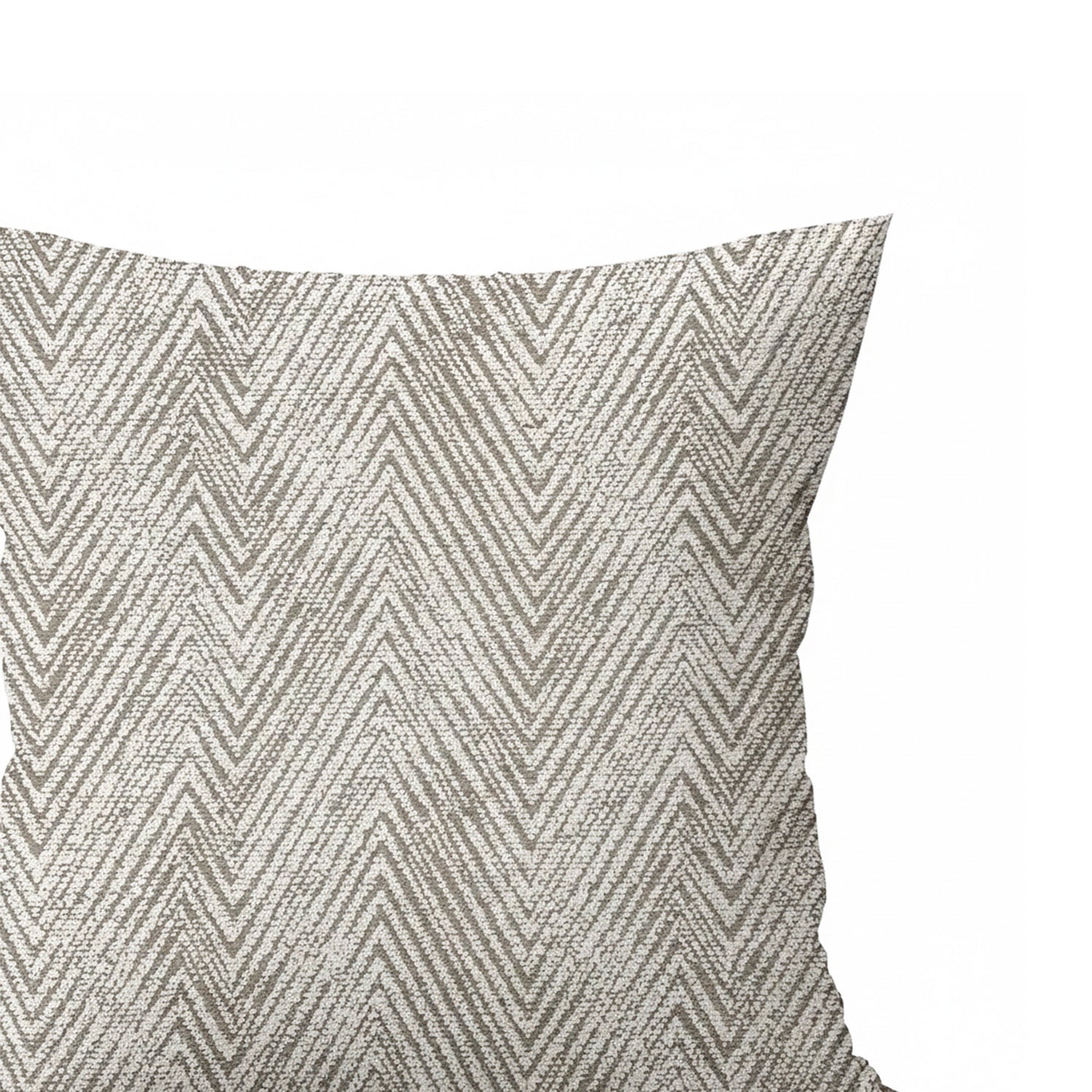 Cojin 45X45 Rosales Zigzag Beige