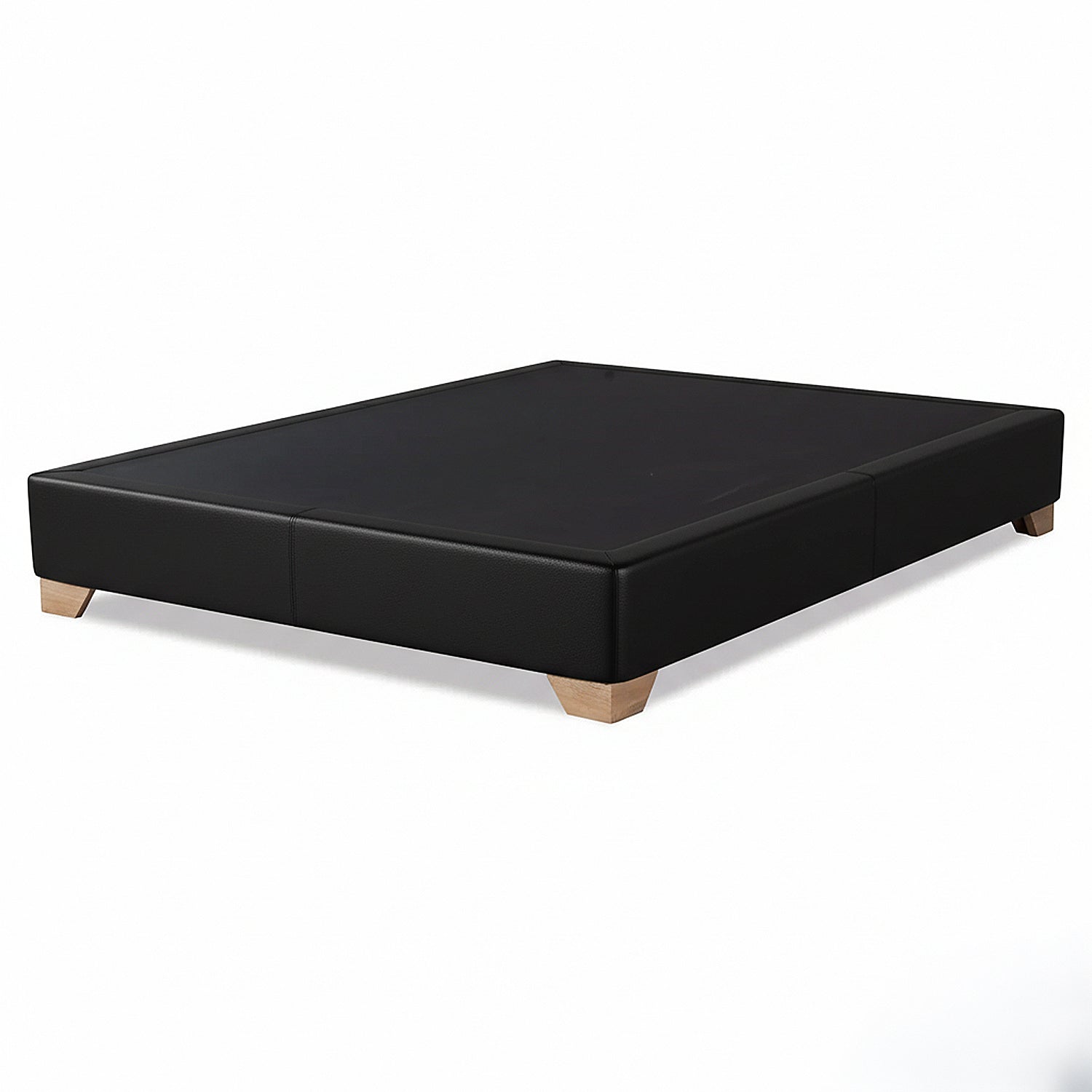 Base Cama Queen Taylor Eurolino Negro Par