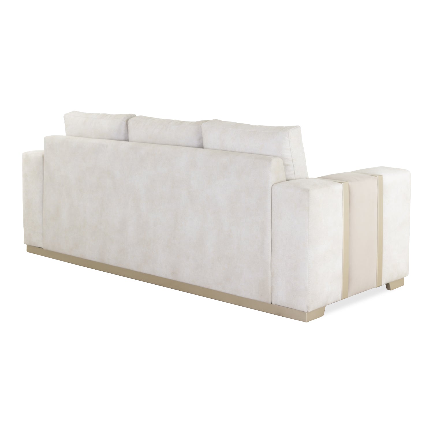 Sofá 3 Puestos Berlin Beige, Champaña