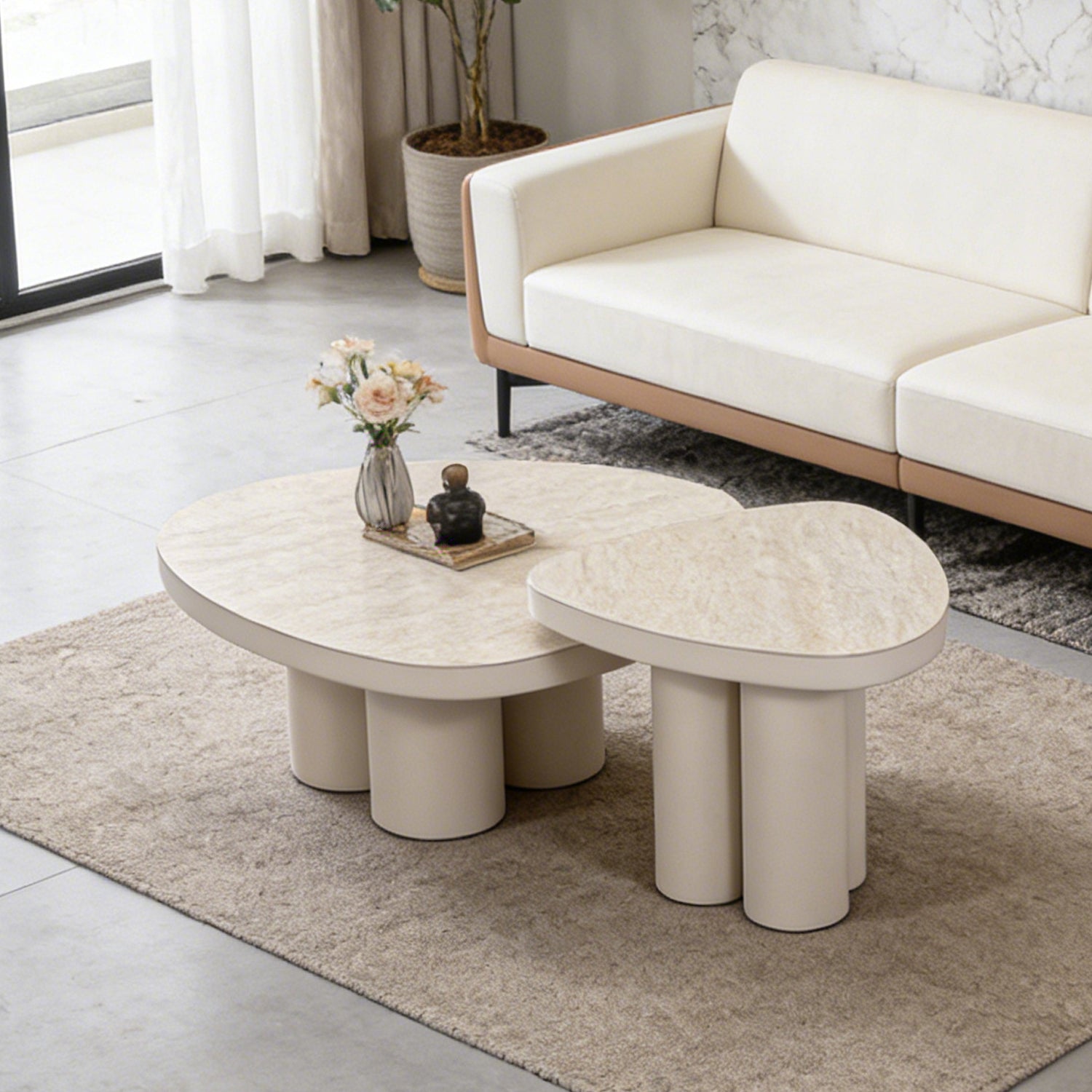 Mesa De Centro Agata Marmolado