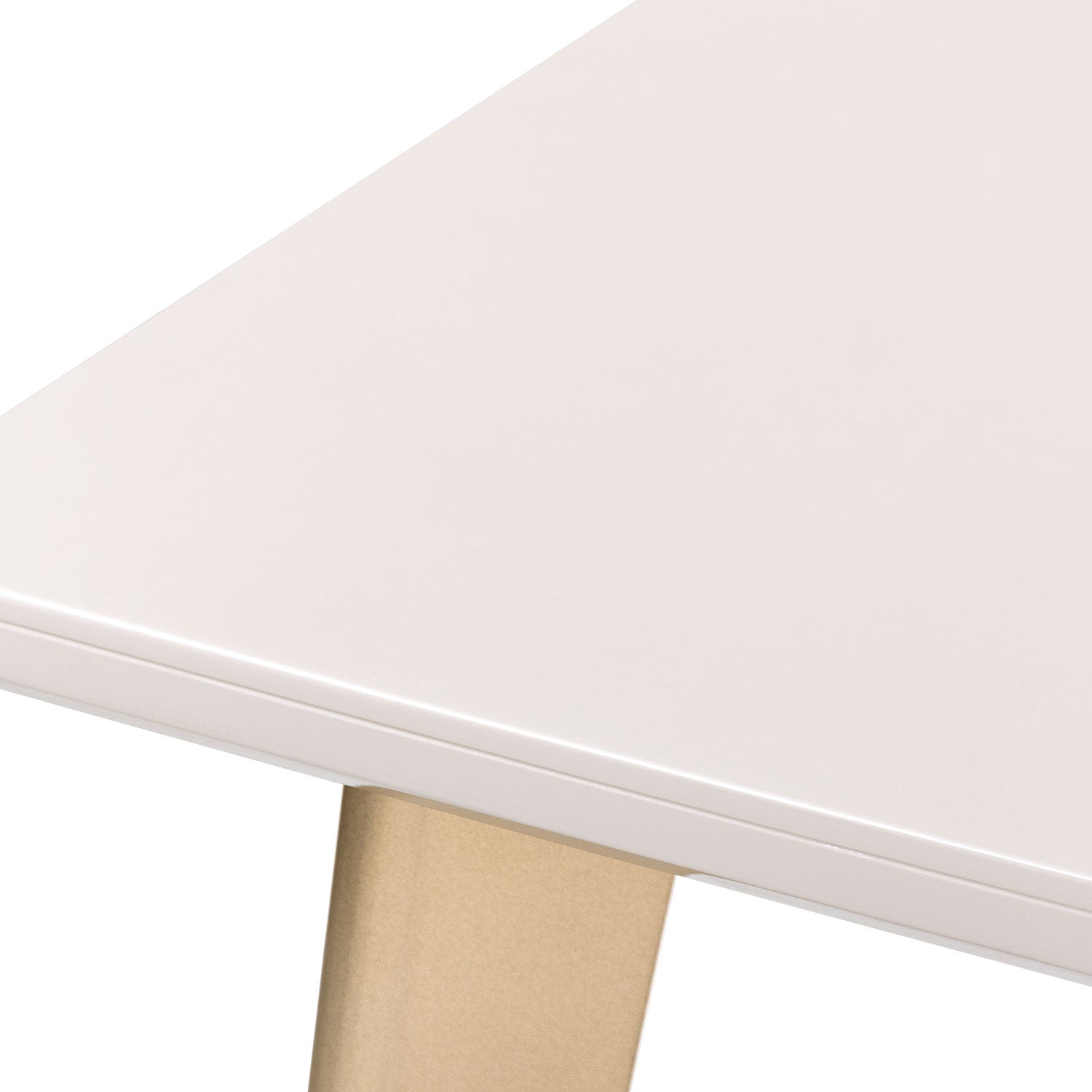 Comedor 6 Puestos Murano Velvet Serena Crema, Champaña Banca