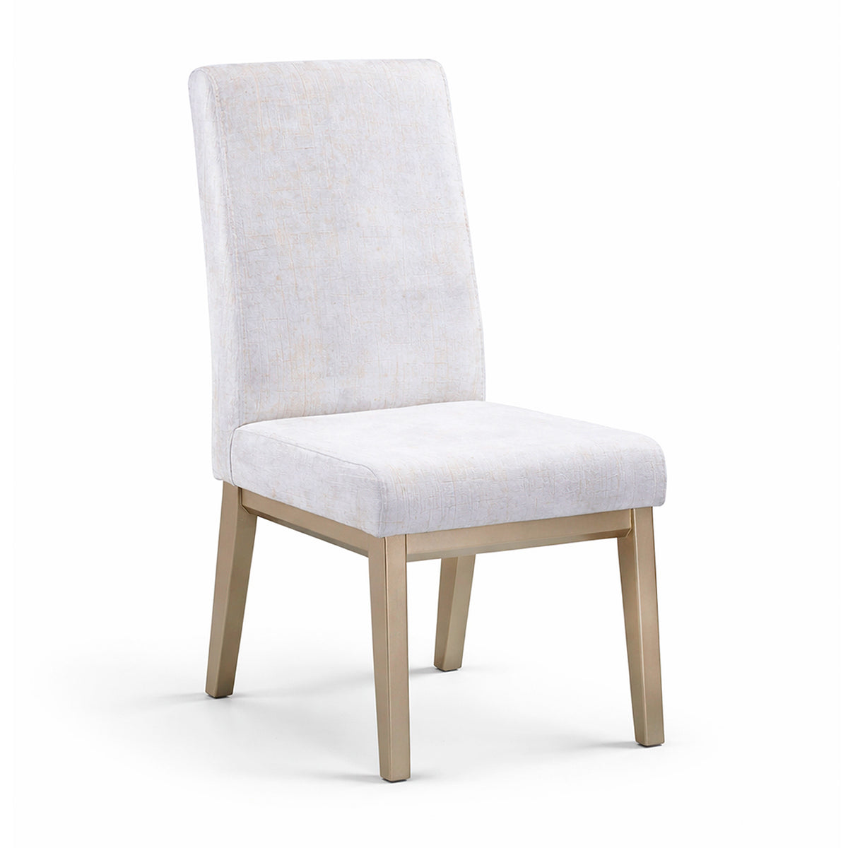 Comedor 4 Puestos Walcot Estocolmo Blanco, Champaña 4 Sillas