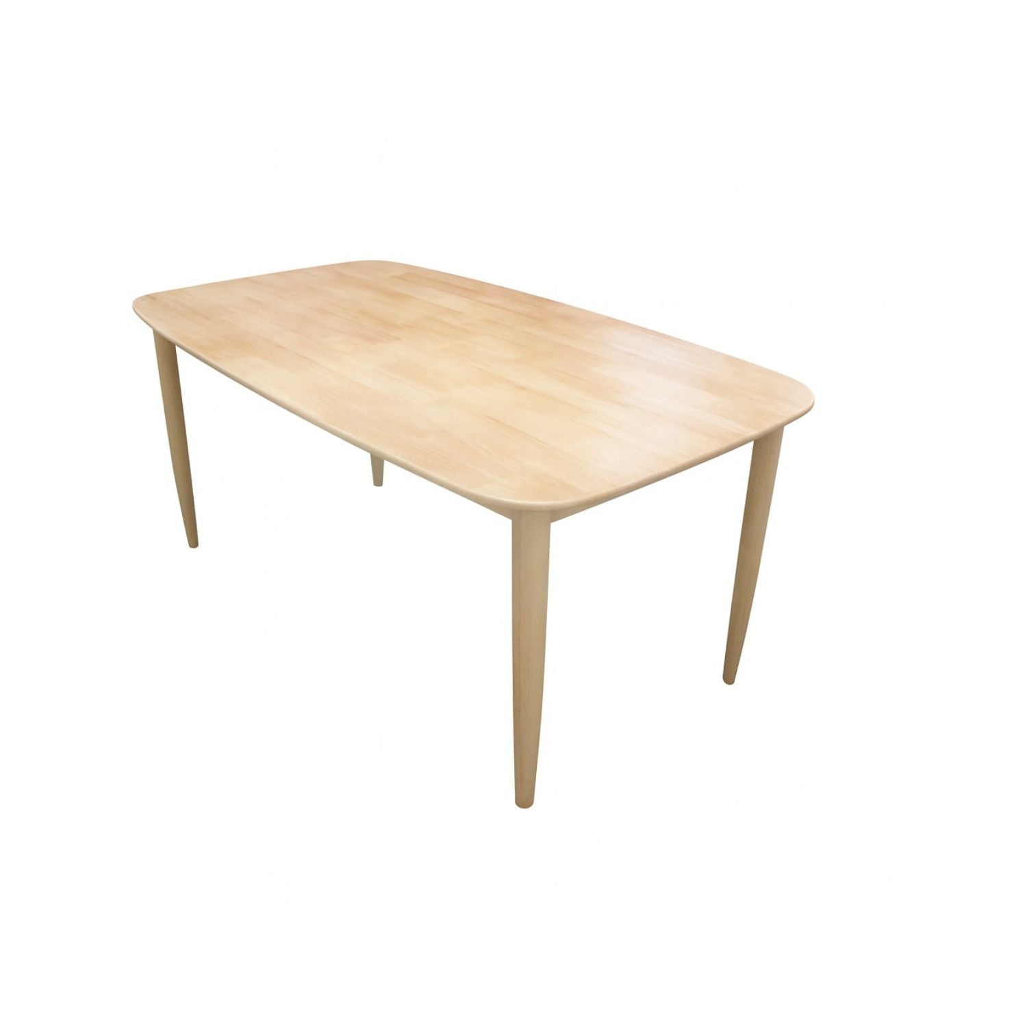 Comedor 6 Puestos Toronto Velvet Beige, Natural