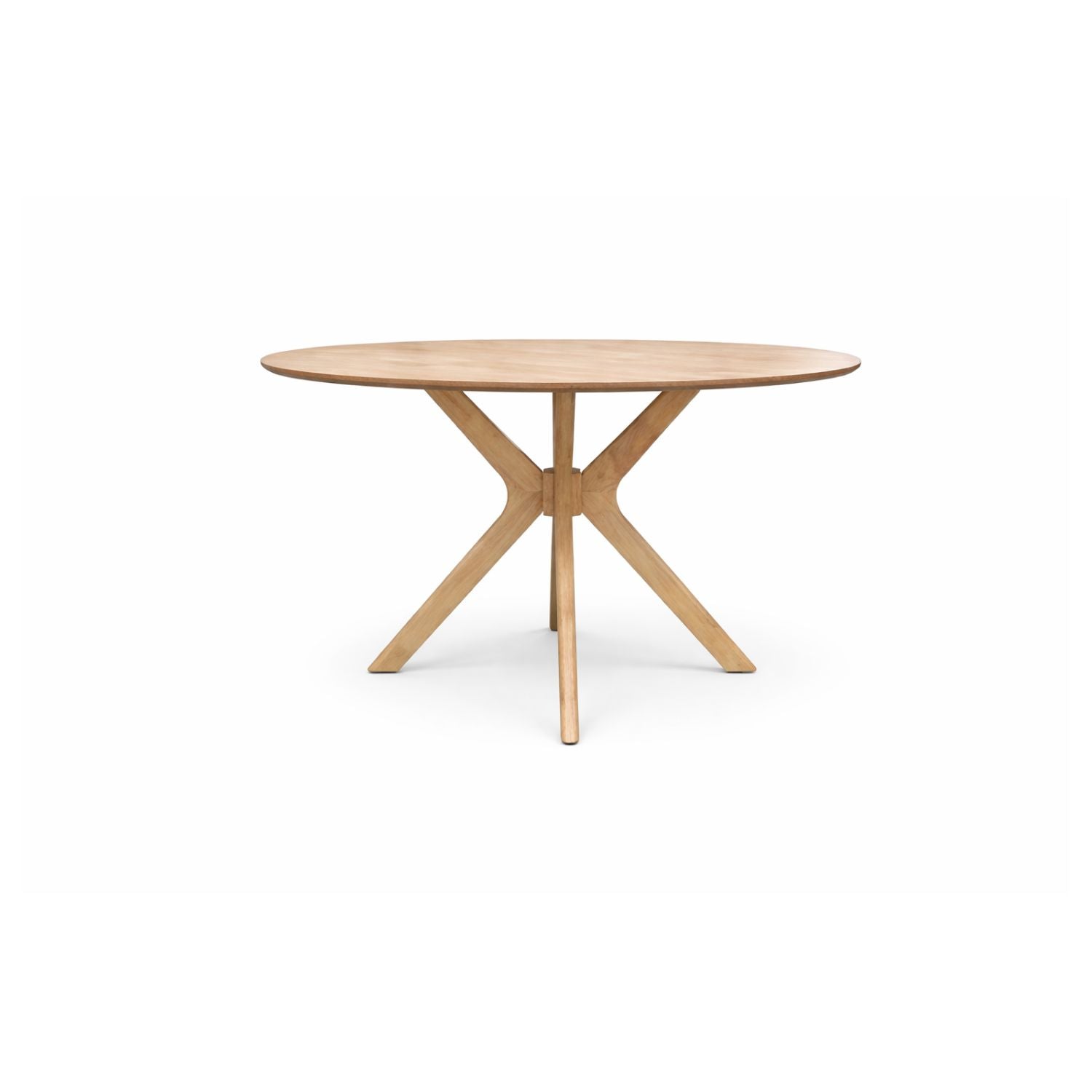 Comedor 4 Puestos Toronto Velvet Beige, Natural