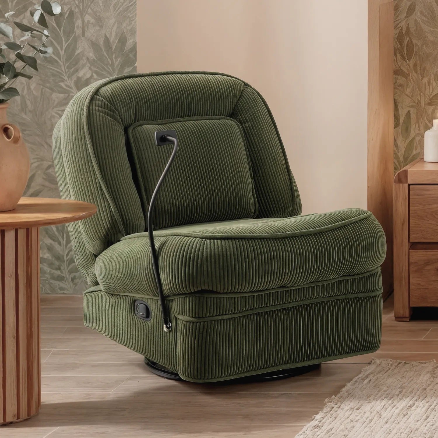 Silla Reclinable Gary Pana Verde