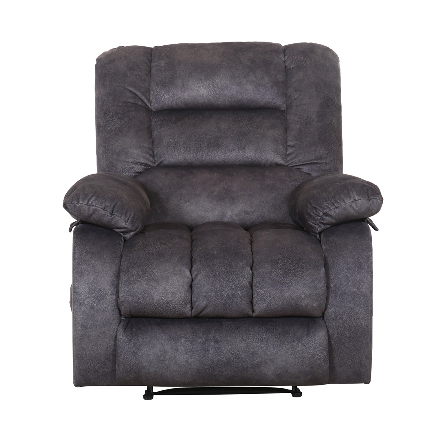 Sillón Reclinable Alfa Velvet Plomo