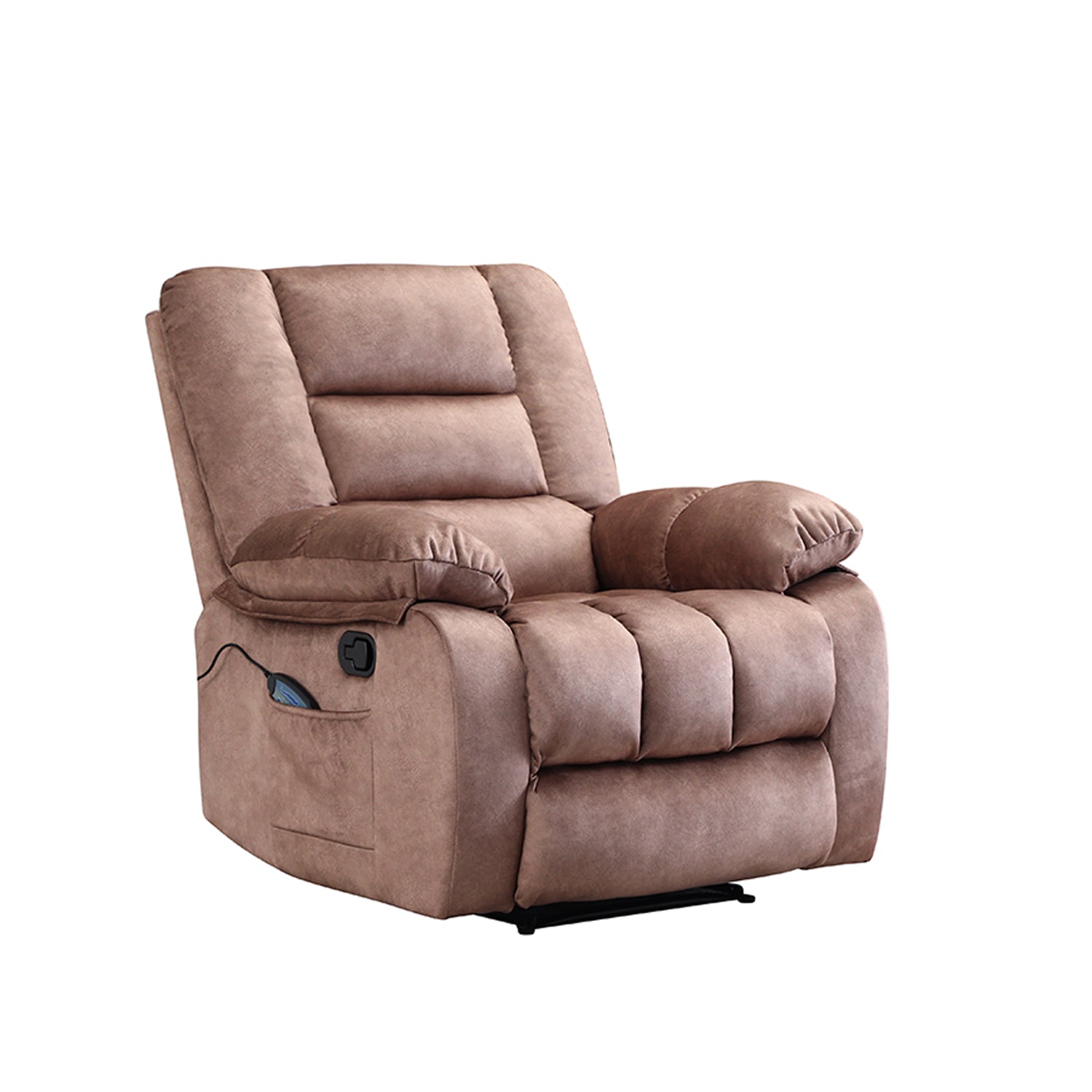 Sillón Reclinable Alfa Velvet Mocca