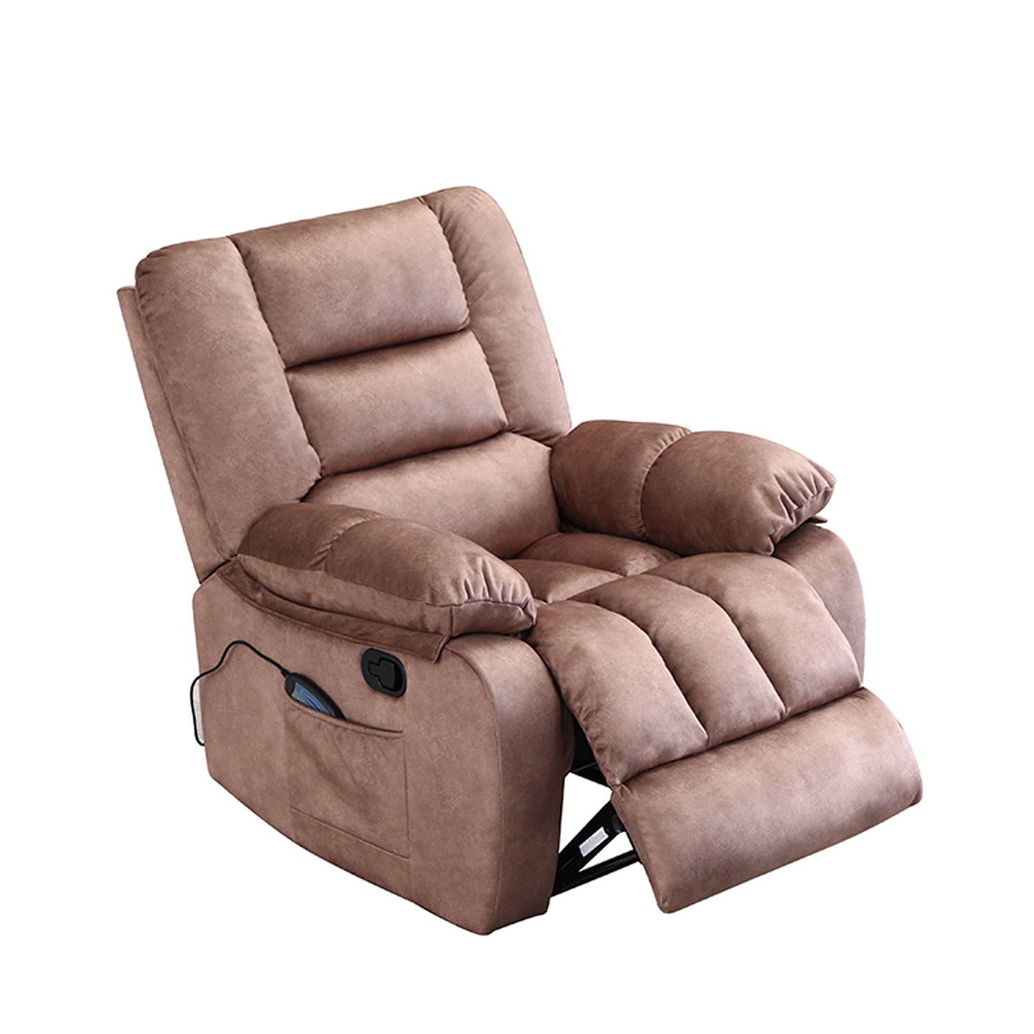 Sillón Reclinable Alfa Velvet Mocca
