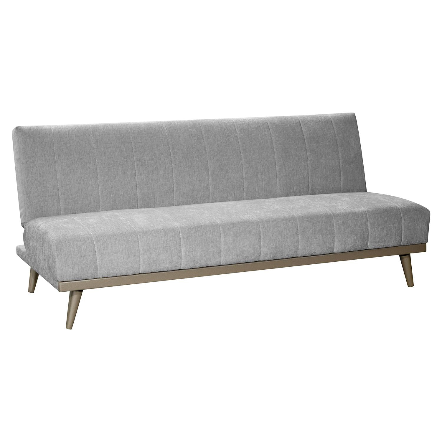 Sofá Cama Denzel Chenille Ainoa Plata, Champaña